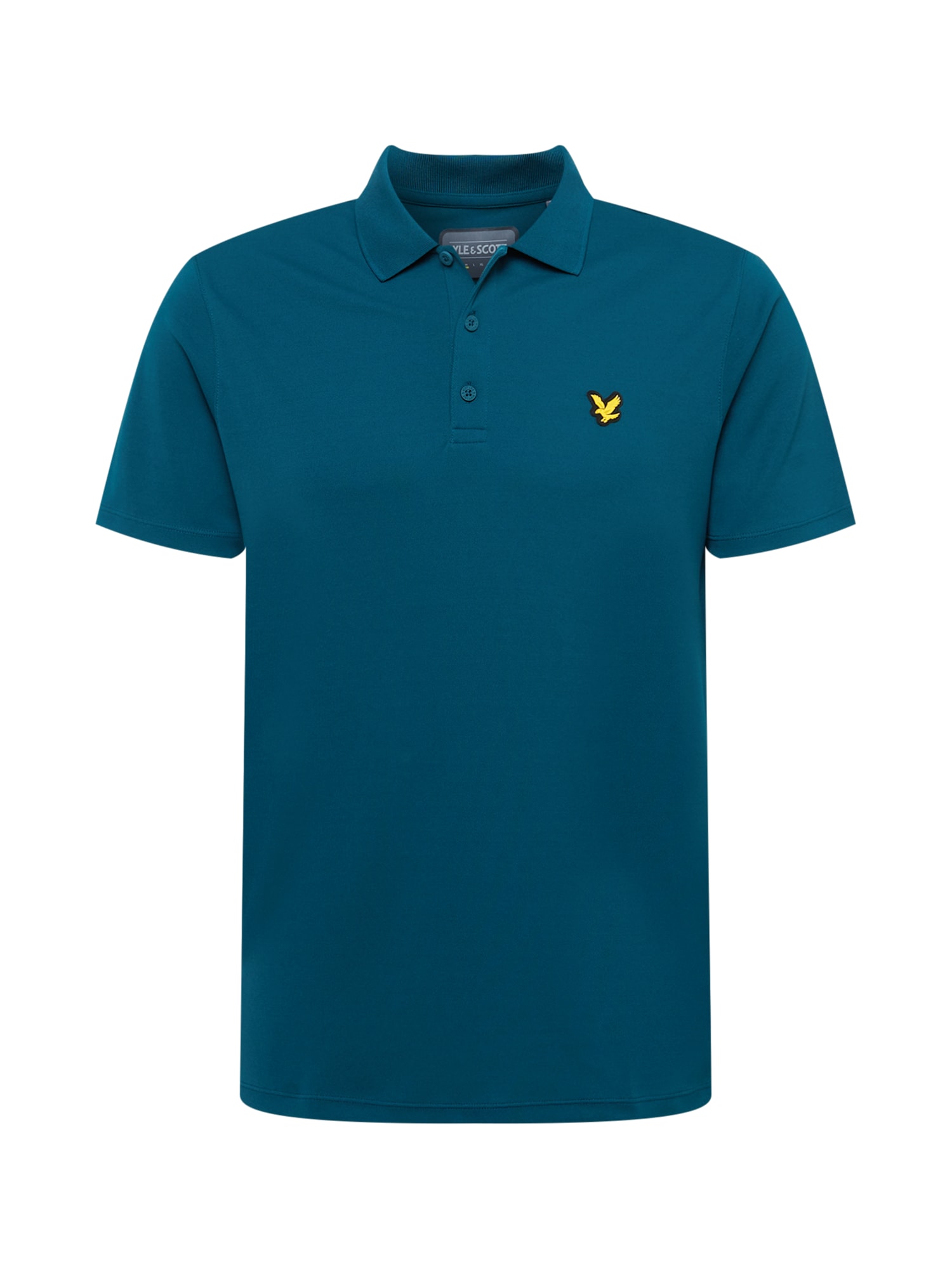 Lyle & Scott Funkcionalna majica  zlato-rumena / zelena / črna