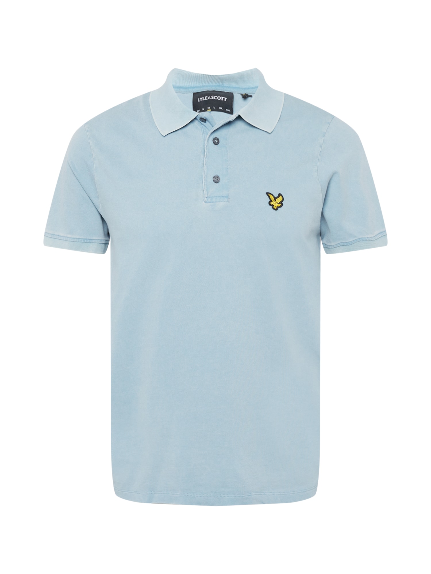 Lyle & Scott Majica  svetlo modra / rumena