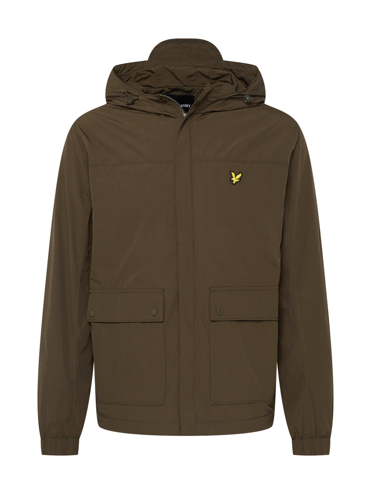 Lyle & Scott Prehodna jakna  temno zelena