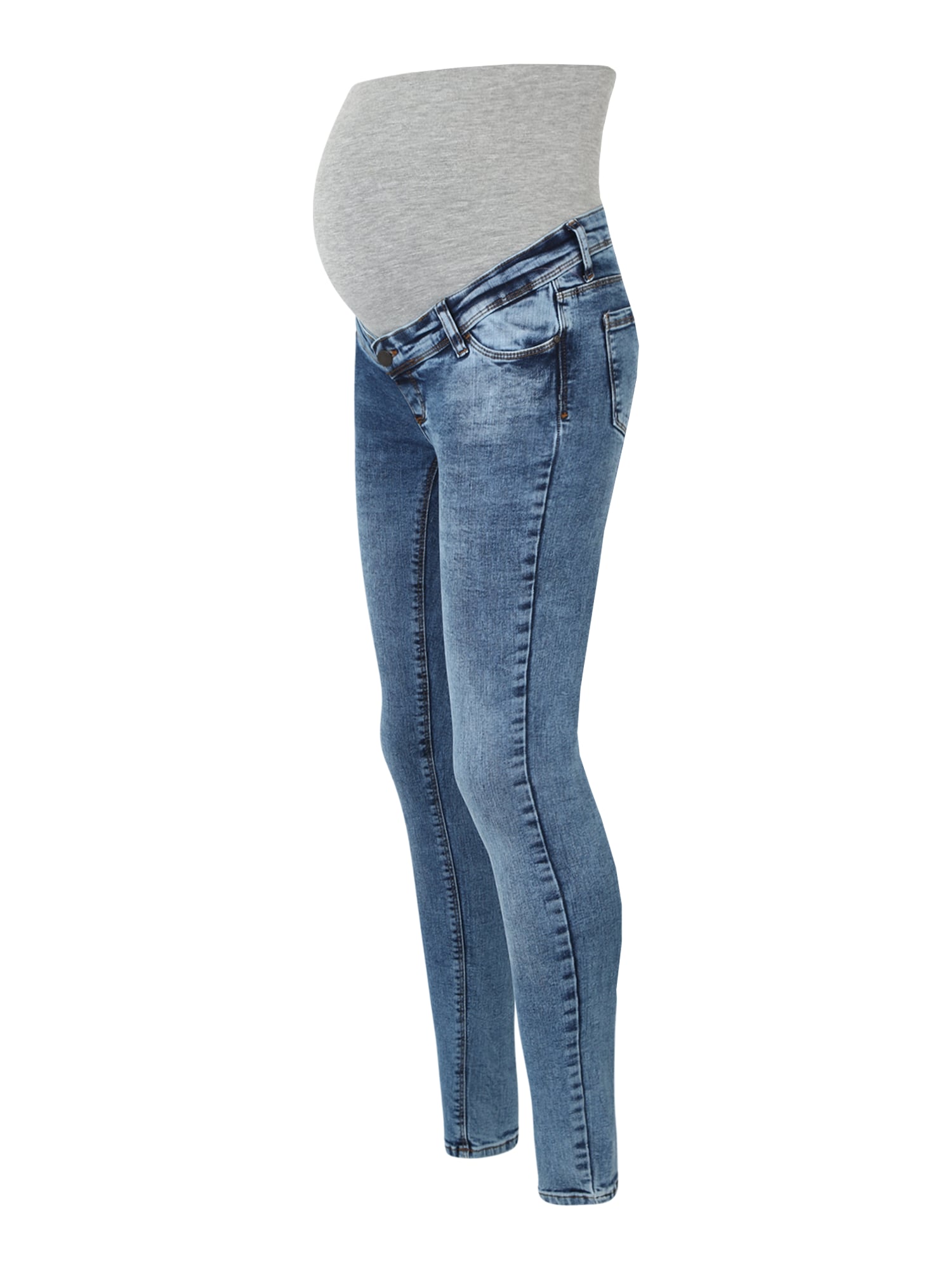 MAMALICIOUS Kavbojke 'ROMA'  moder denim / pegasto siva