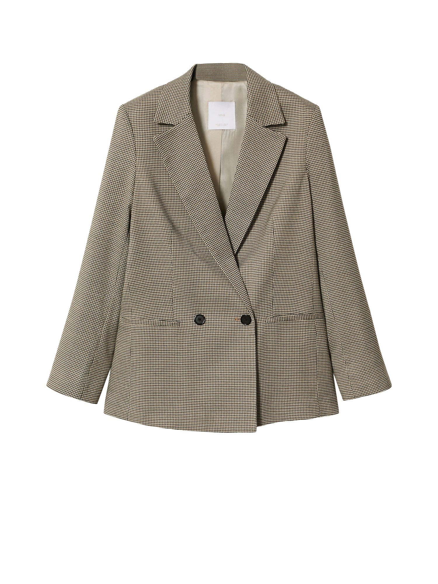 MANGO Blazer 'Charli'  kremna / rjava