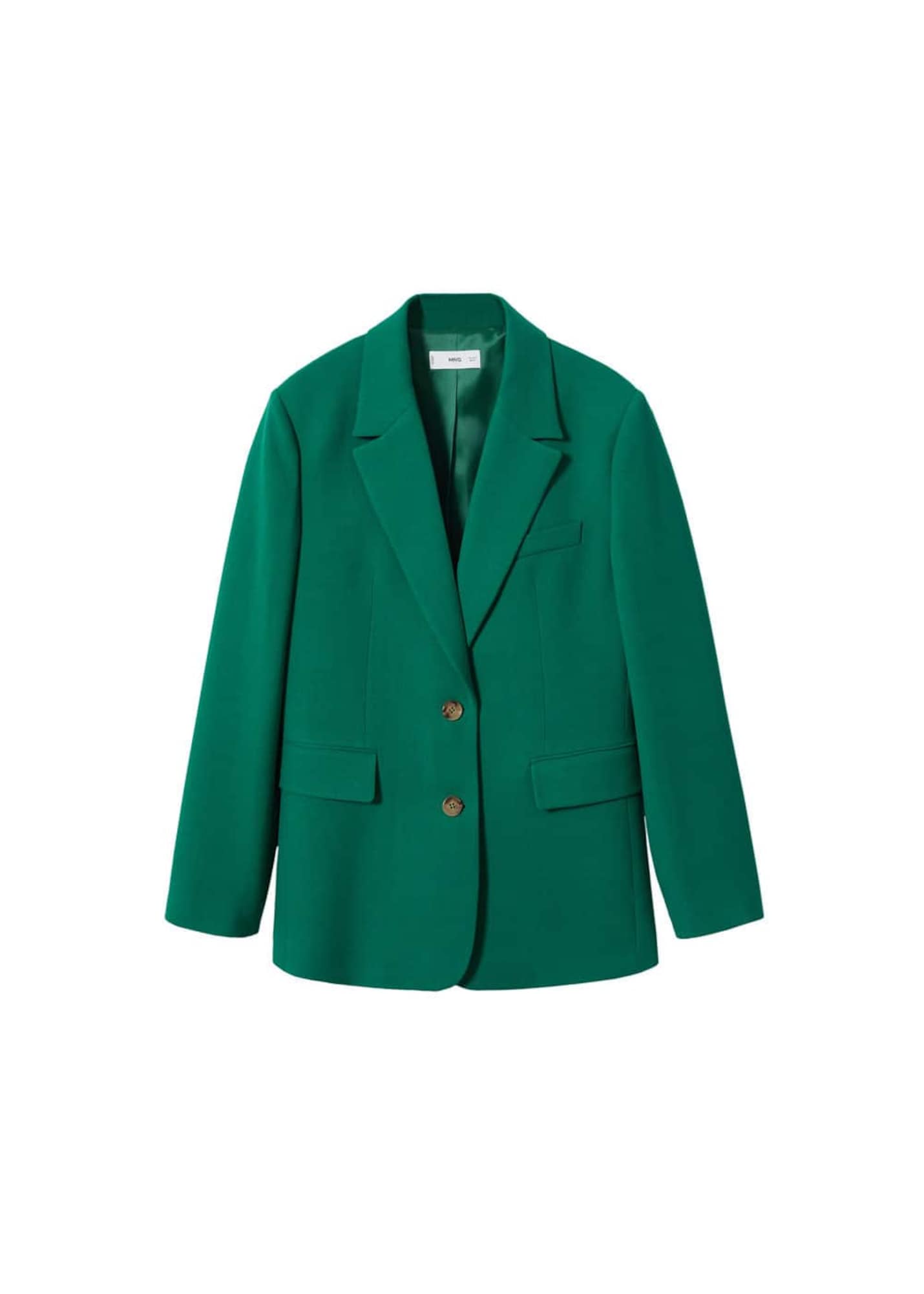 MANGO Blazer 'Peter'  travnato zelena