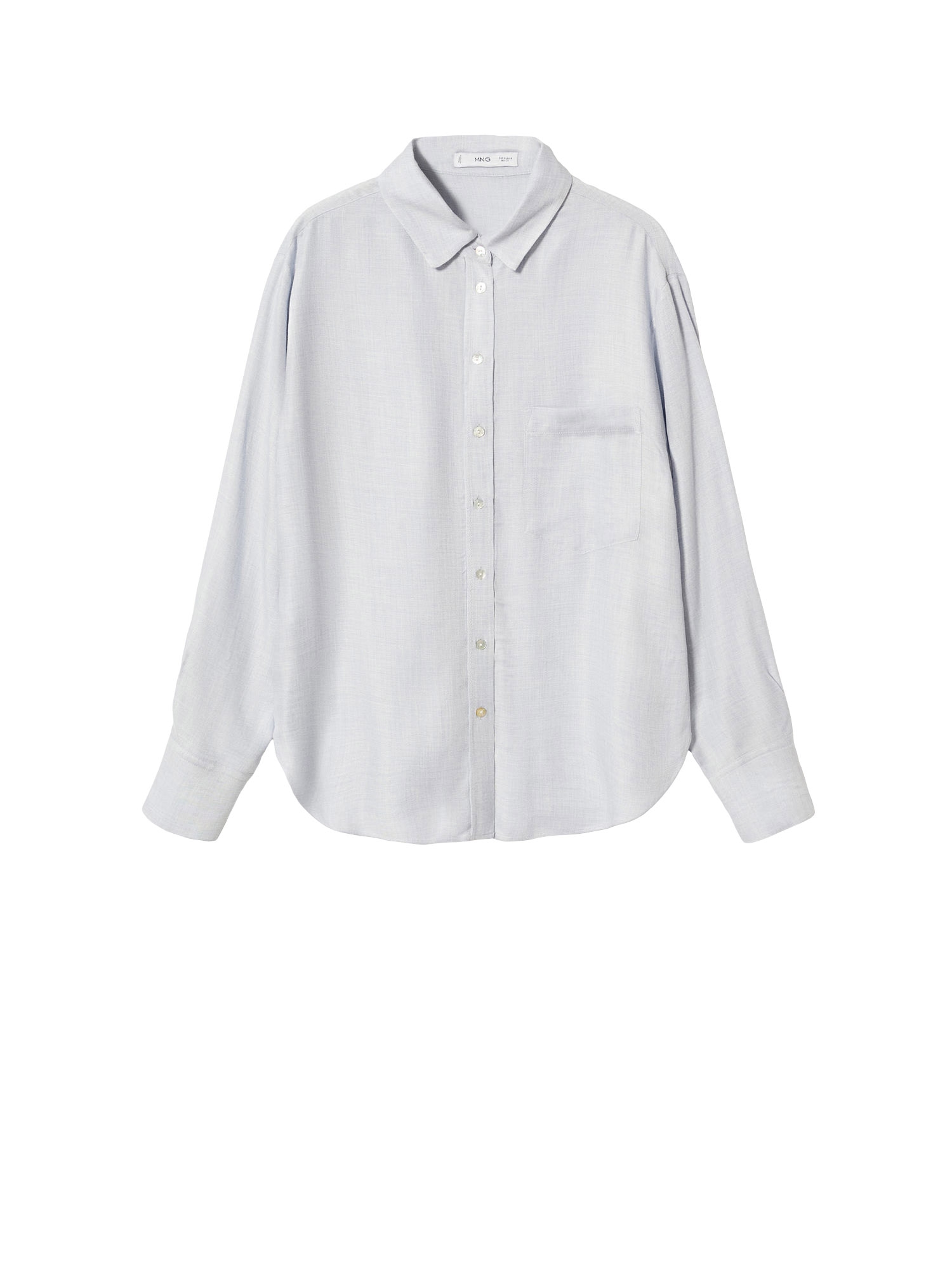 MANGO Bluza 'Galita'  pastelno modra
