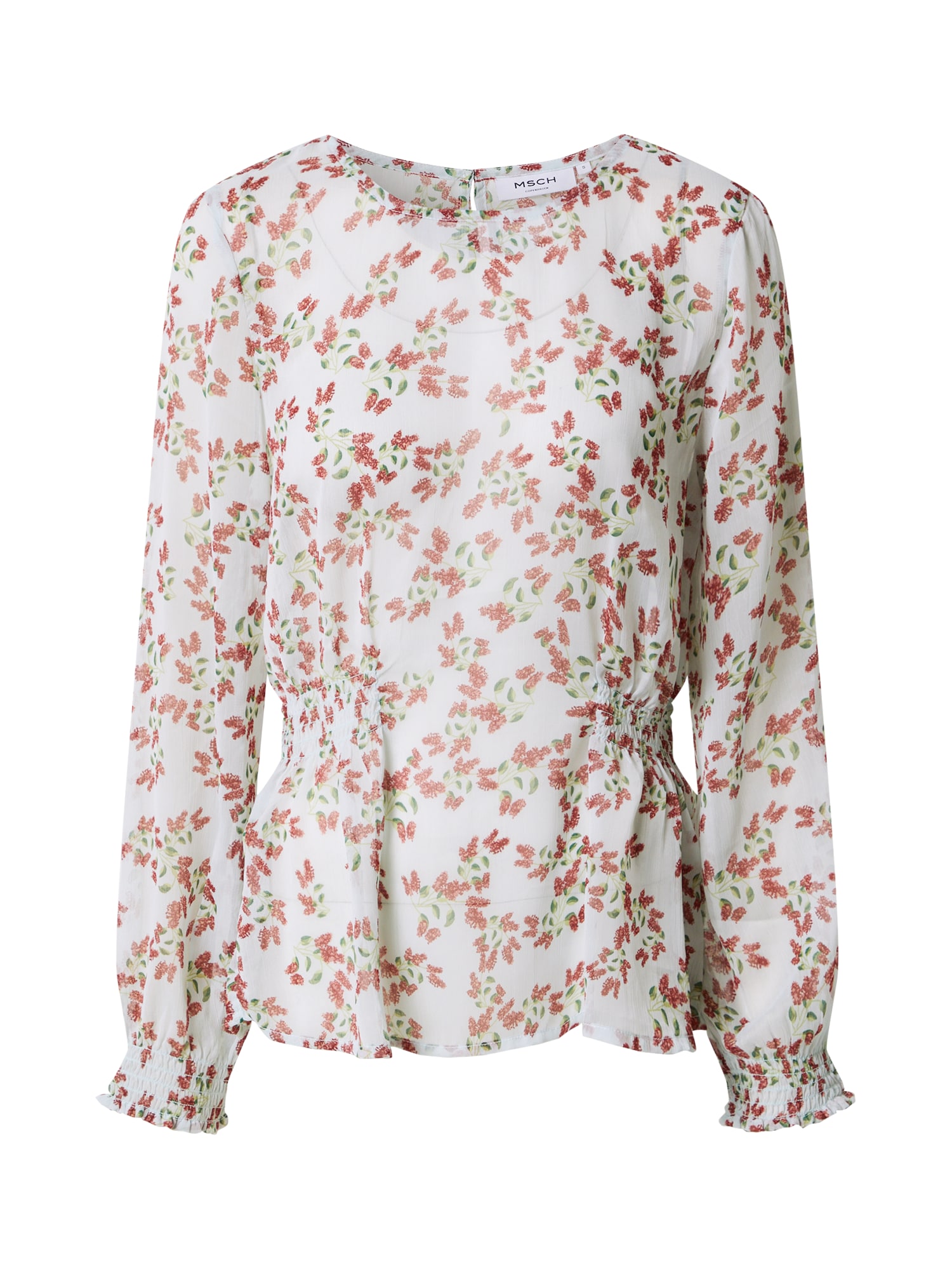 MOSS COPENHAGEN Bluza  zelena / rdeča / bela