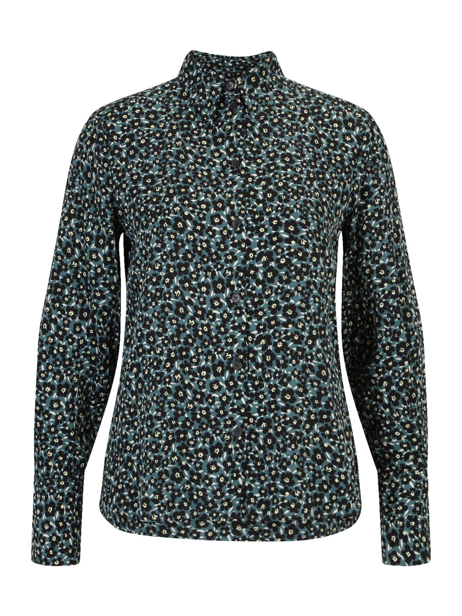 Marc O'Polo Bluza  petrol / črna / bela