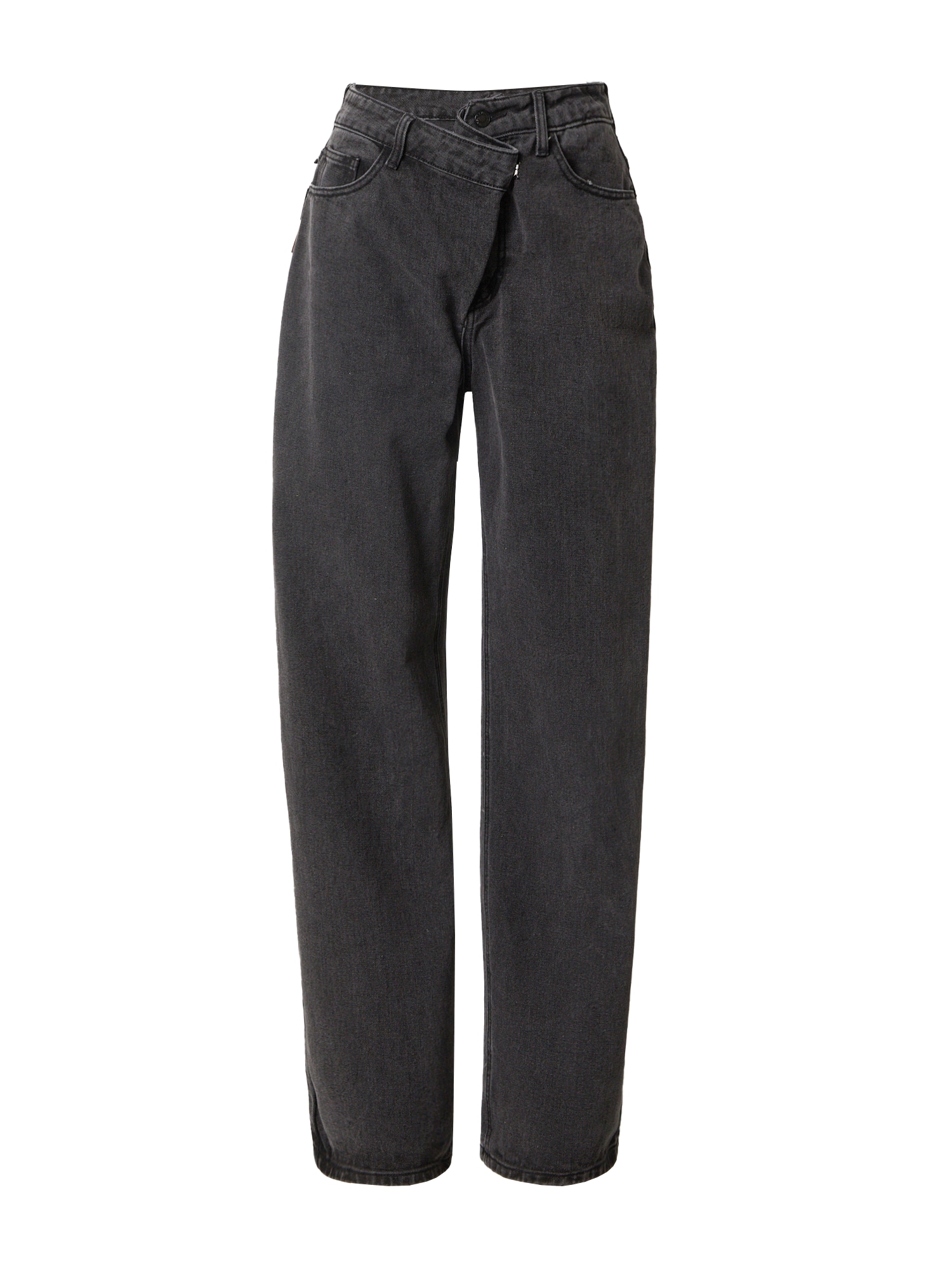 Misspap Kavbojke  črn denim