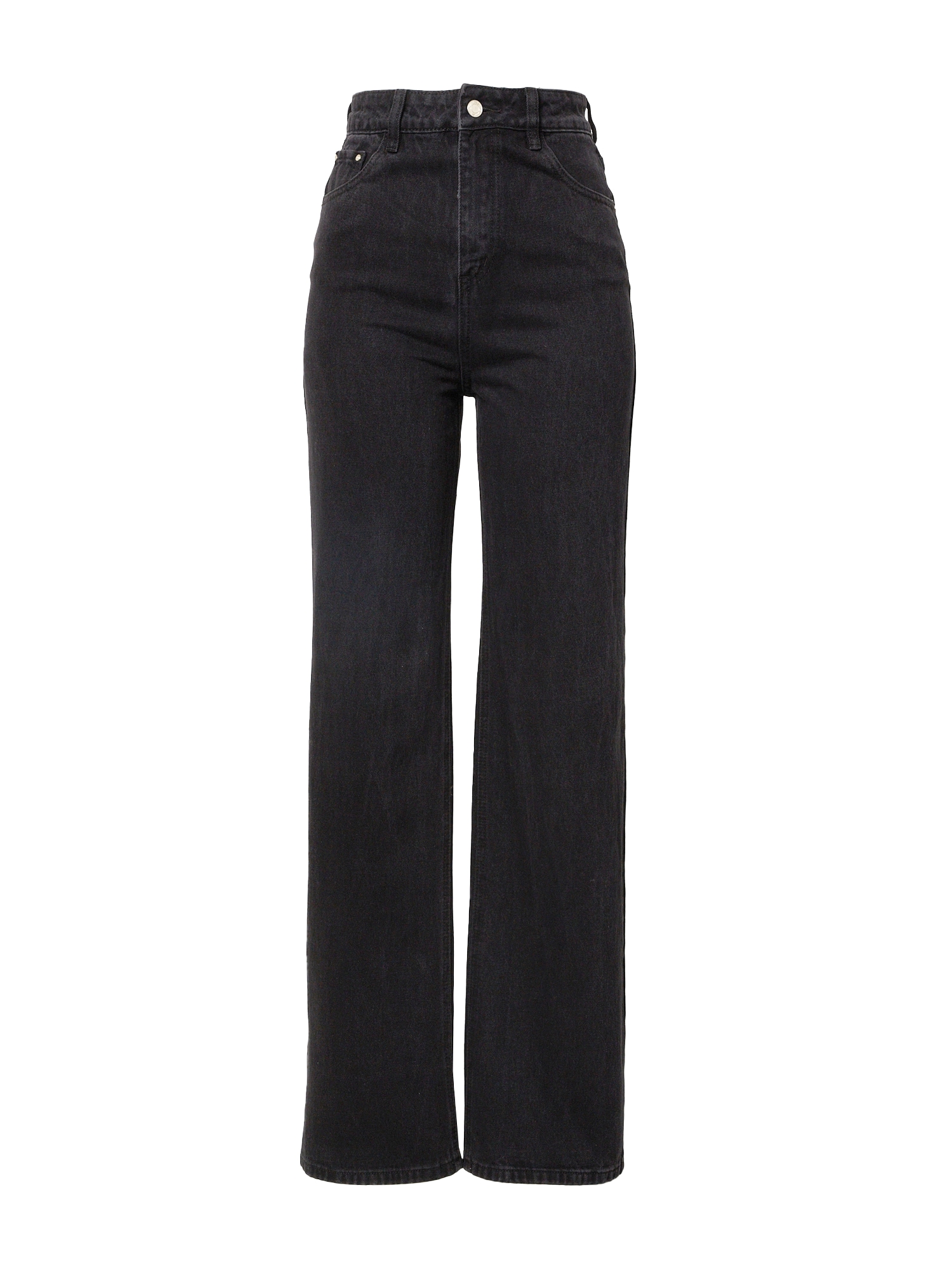 Misspap Kavbojke  črn denim