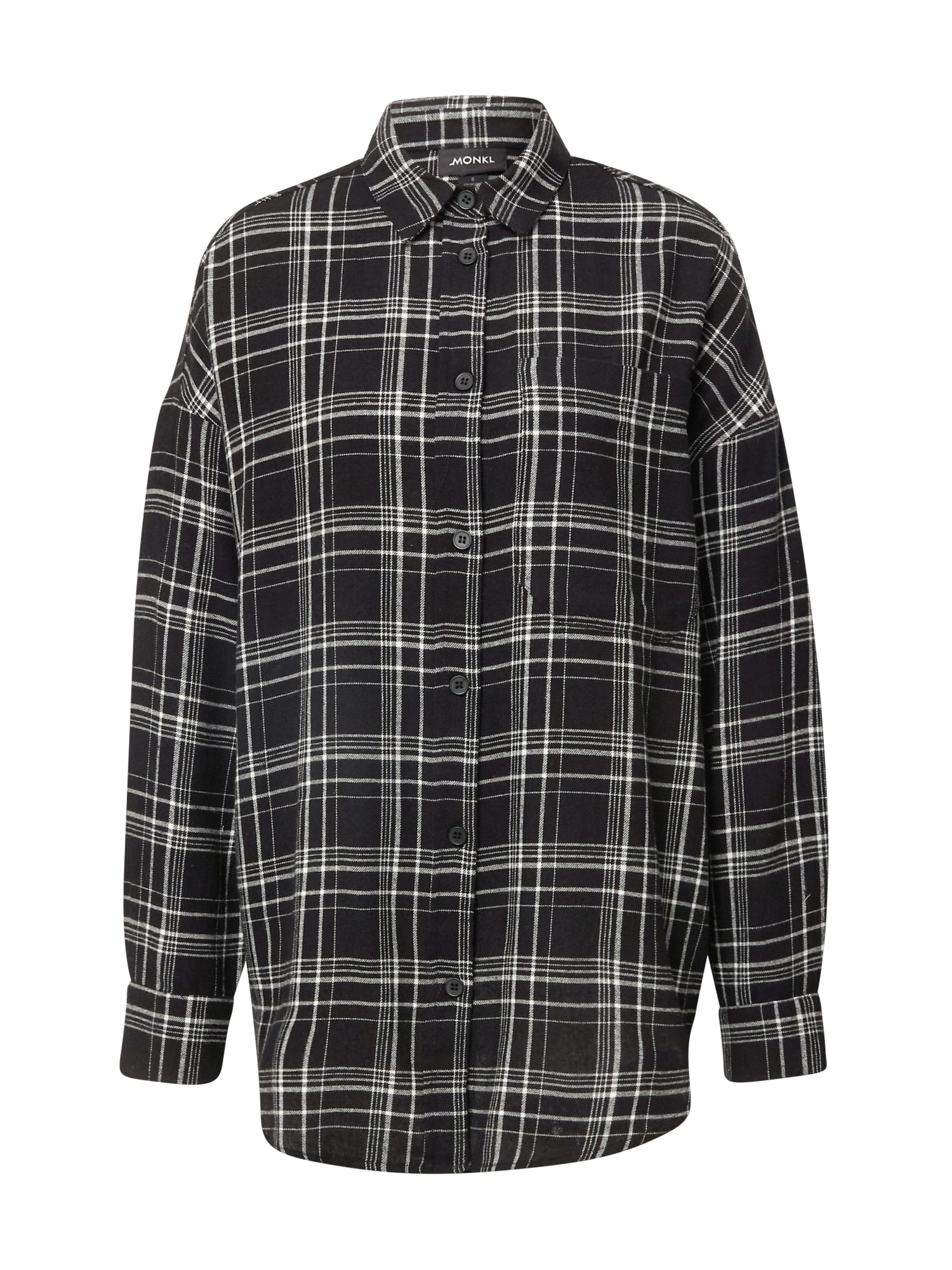 Monki Bluza 'Cherrie'  črna / bela