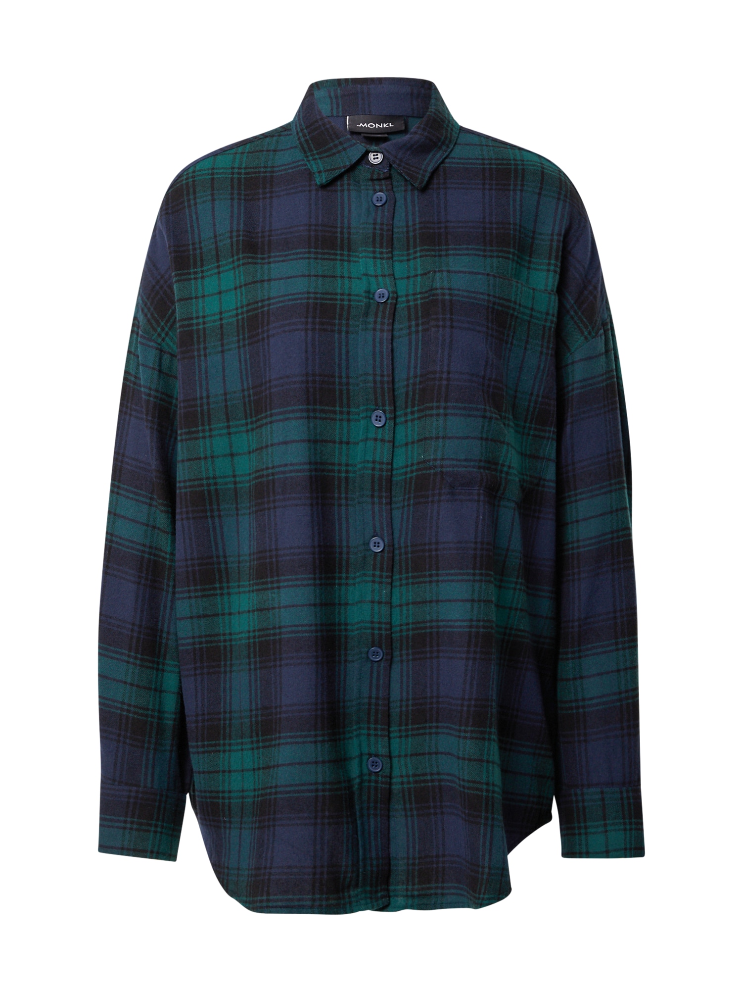Monki Bluza 'Cherrie'  encijan / smaragd
