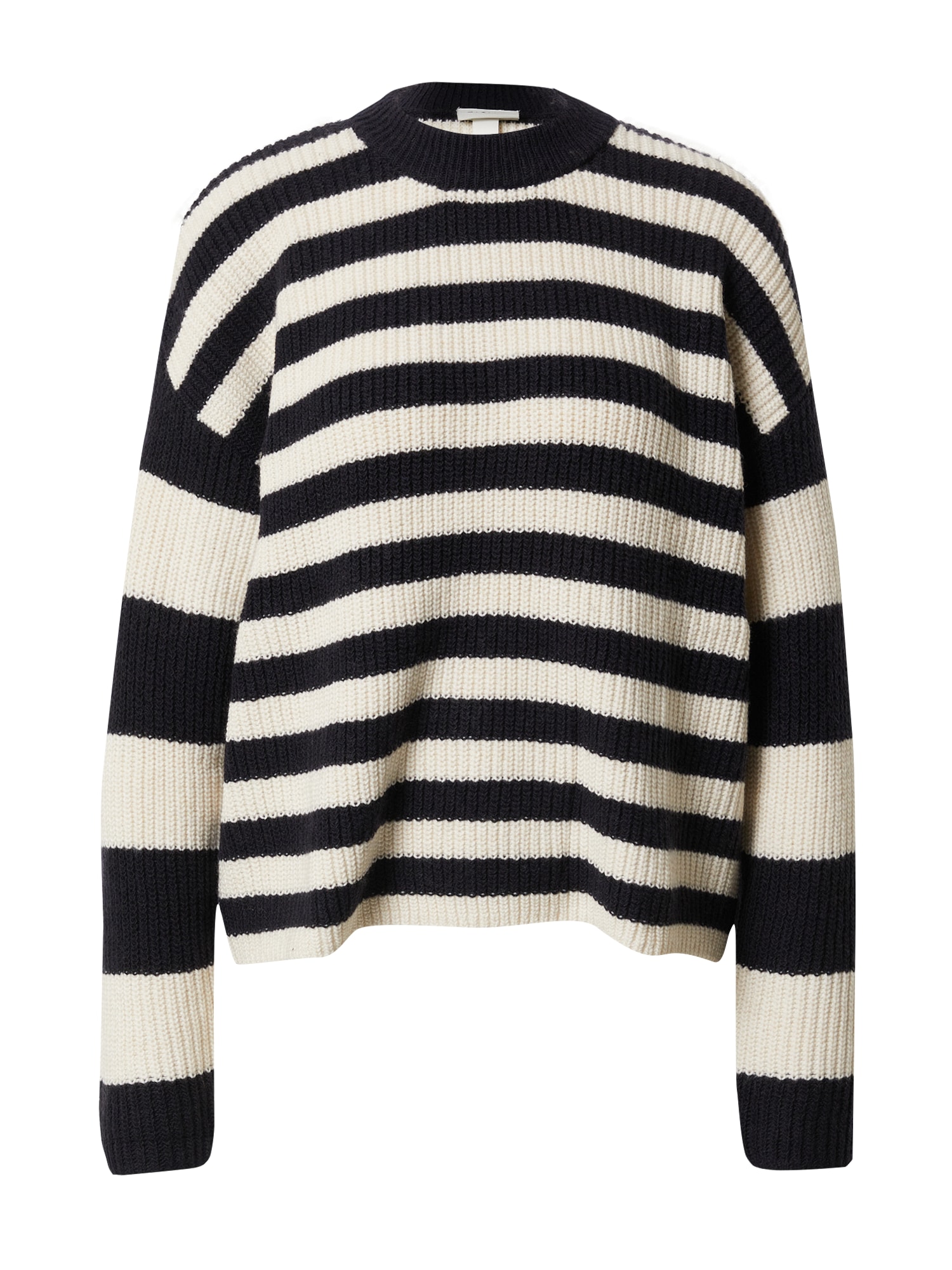 Monki Pulover 'Moa'  kremna / mornarska