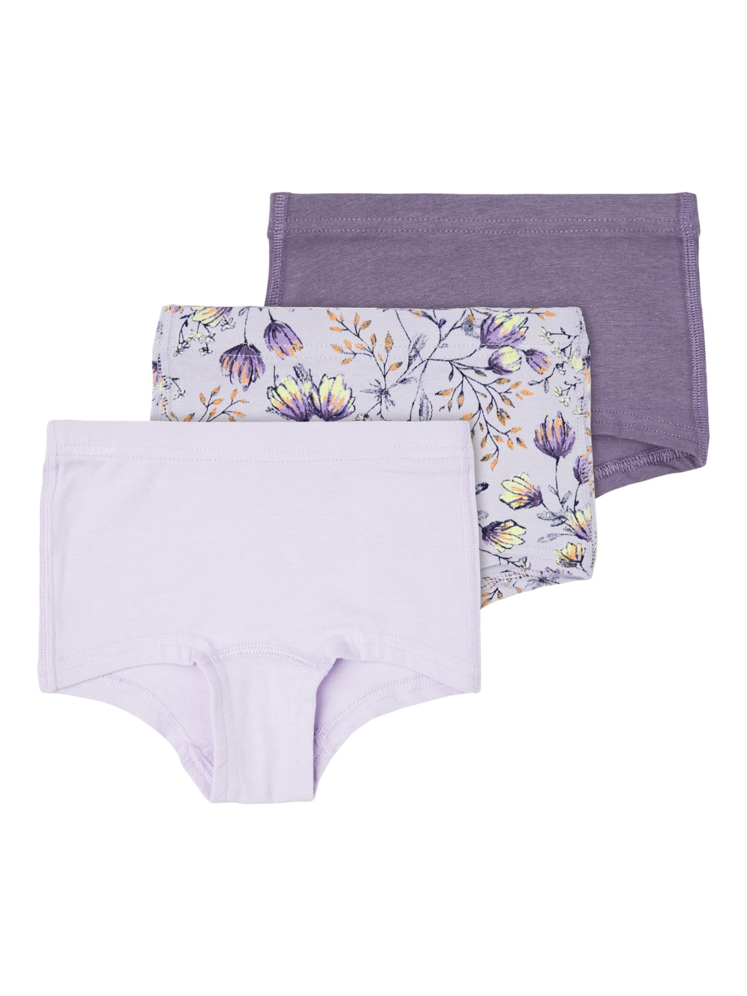 NAME IT Spodnjice  med / mauve / pastelno lila / bela