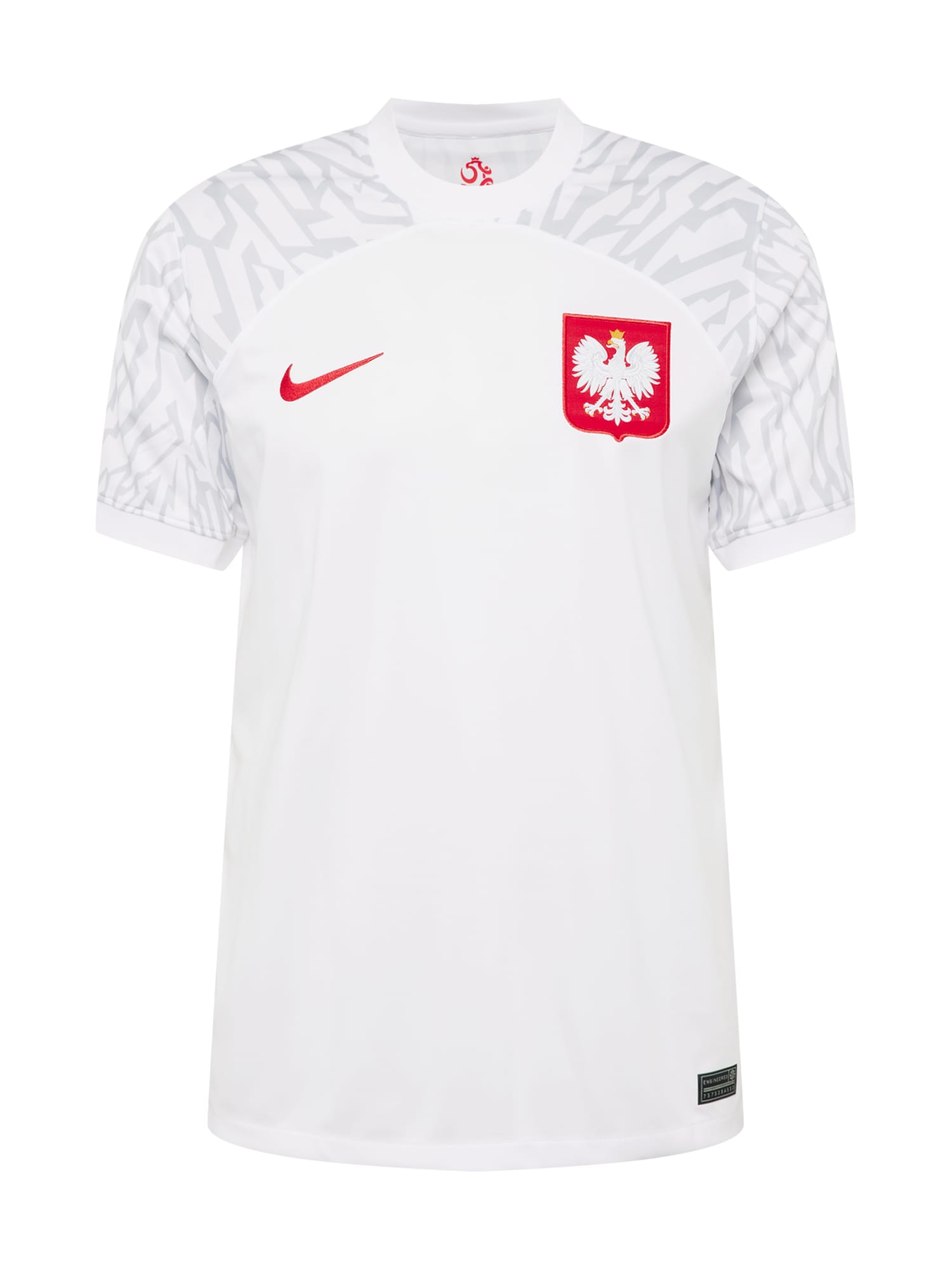 NIKE Dres 'Polen 2022 Heim'  siva / rdeča / bela