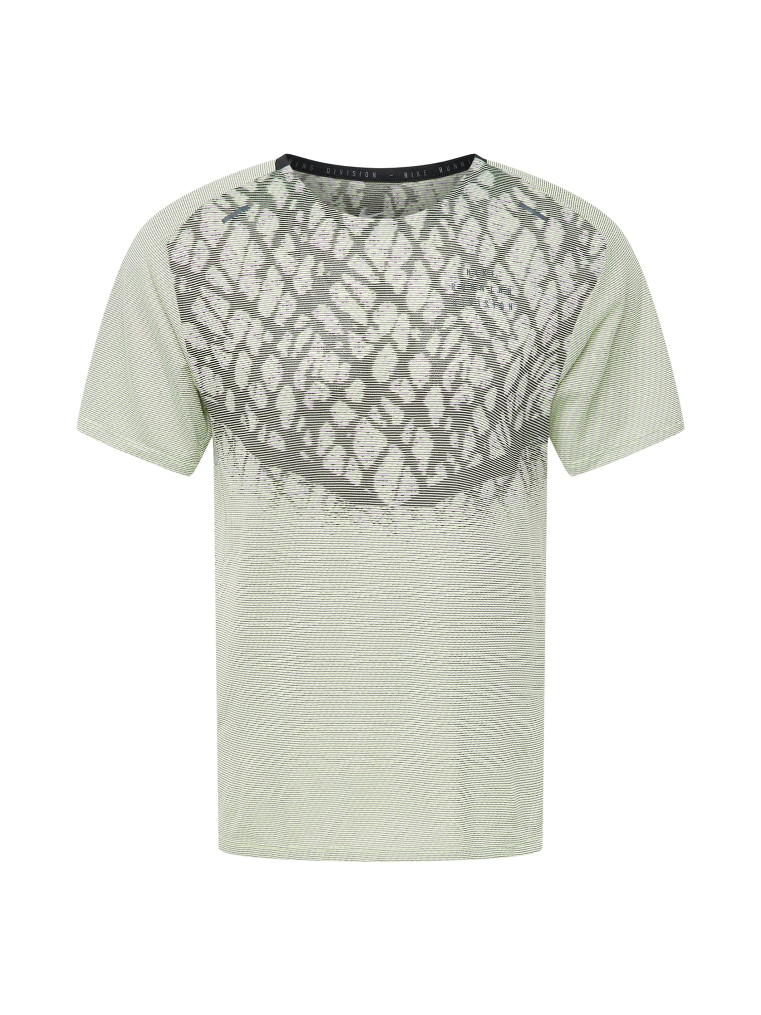 NIKE Funkcionalna majica  svetlo zelena / lila / črna