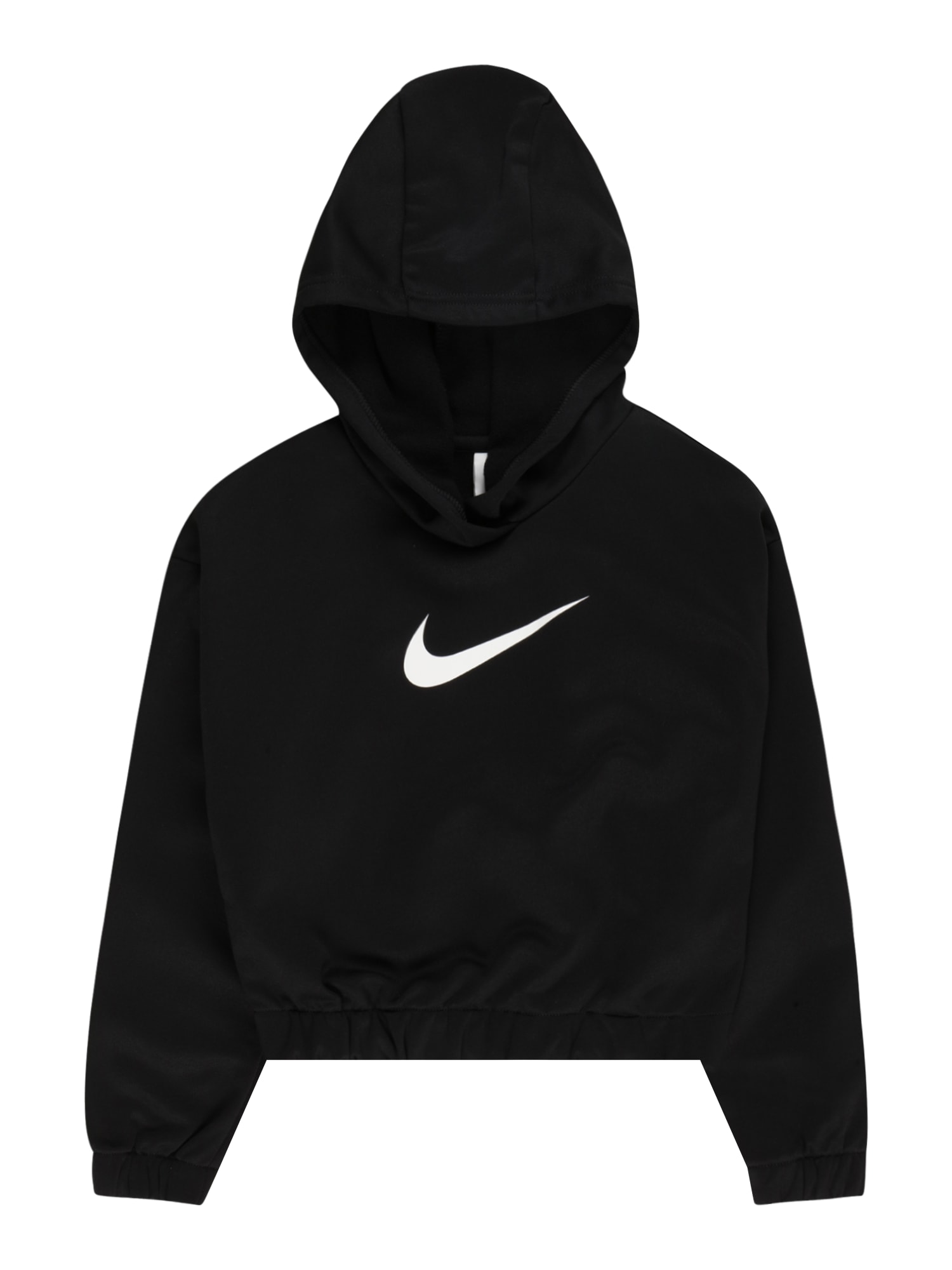NIKE Športna majica  črna / bela