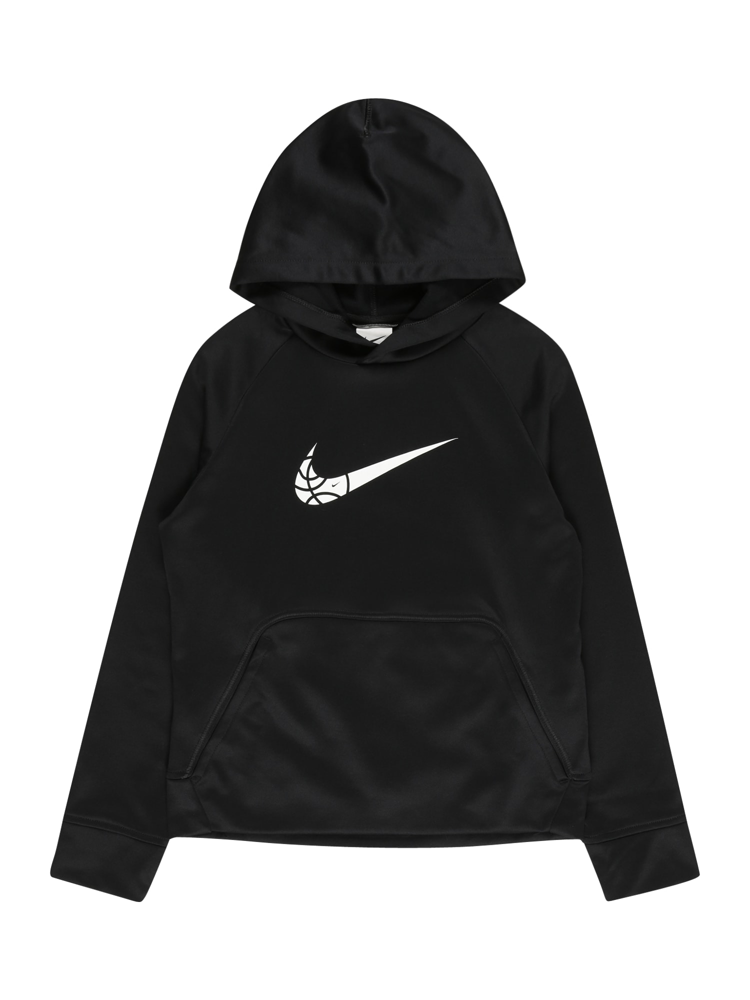 NIKE Športna majica  črna / bela