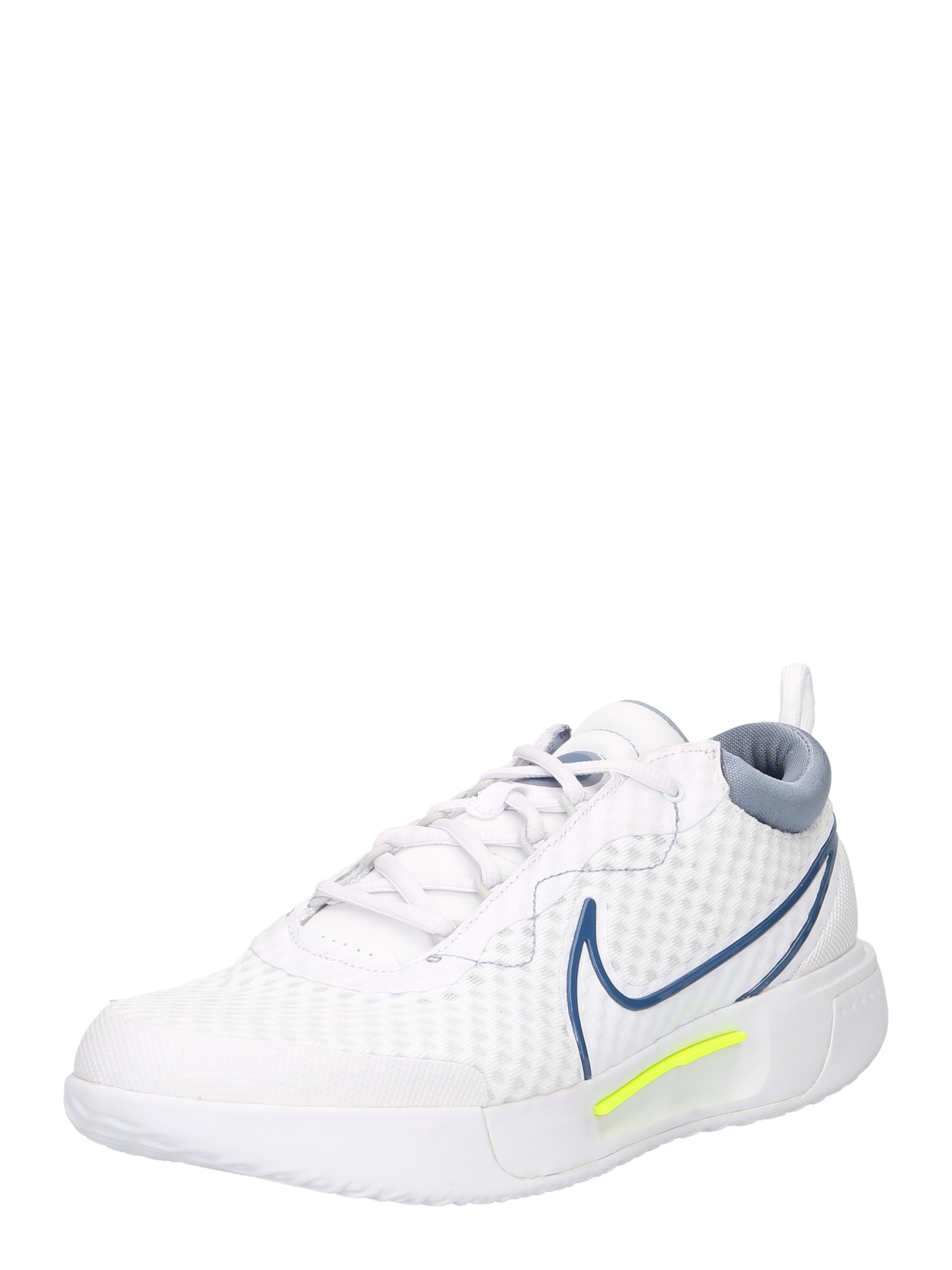 NIKE Športni čevelj  modra / neonsko zelena / bela