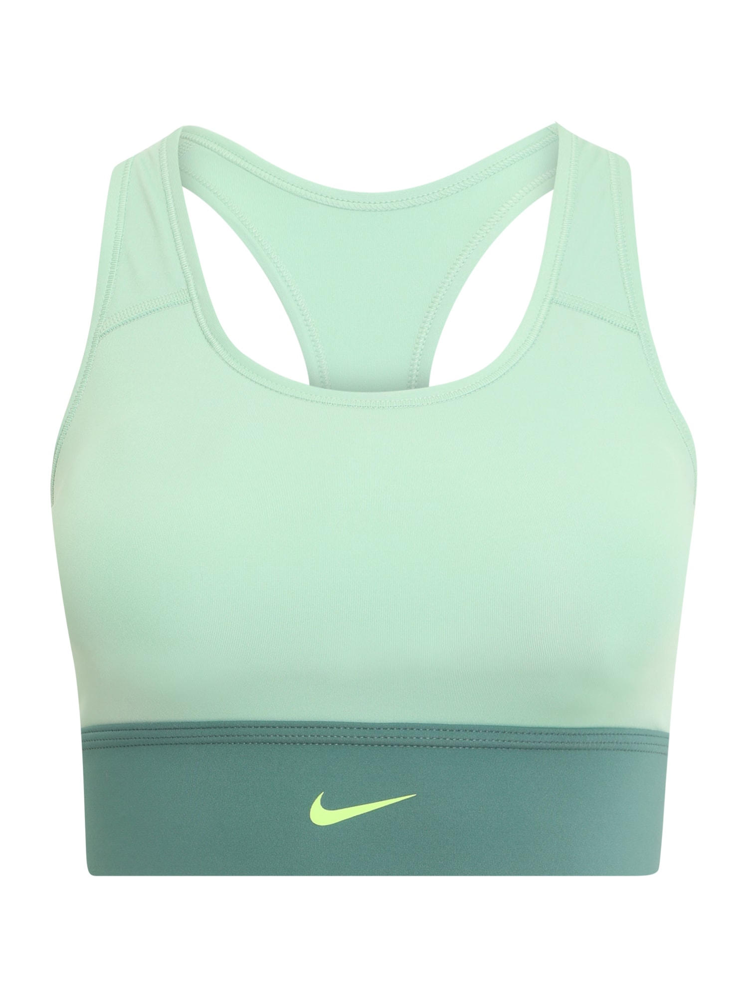 NIKE Športni nederček  meta / neonsko zelena / temno zelena