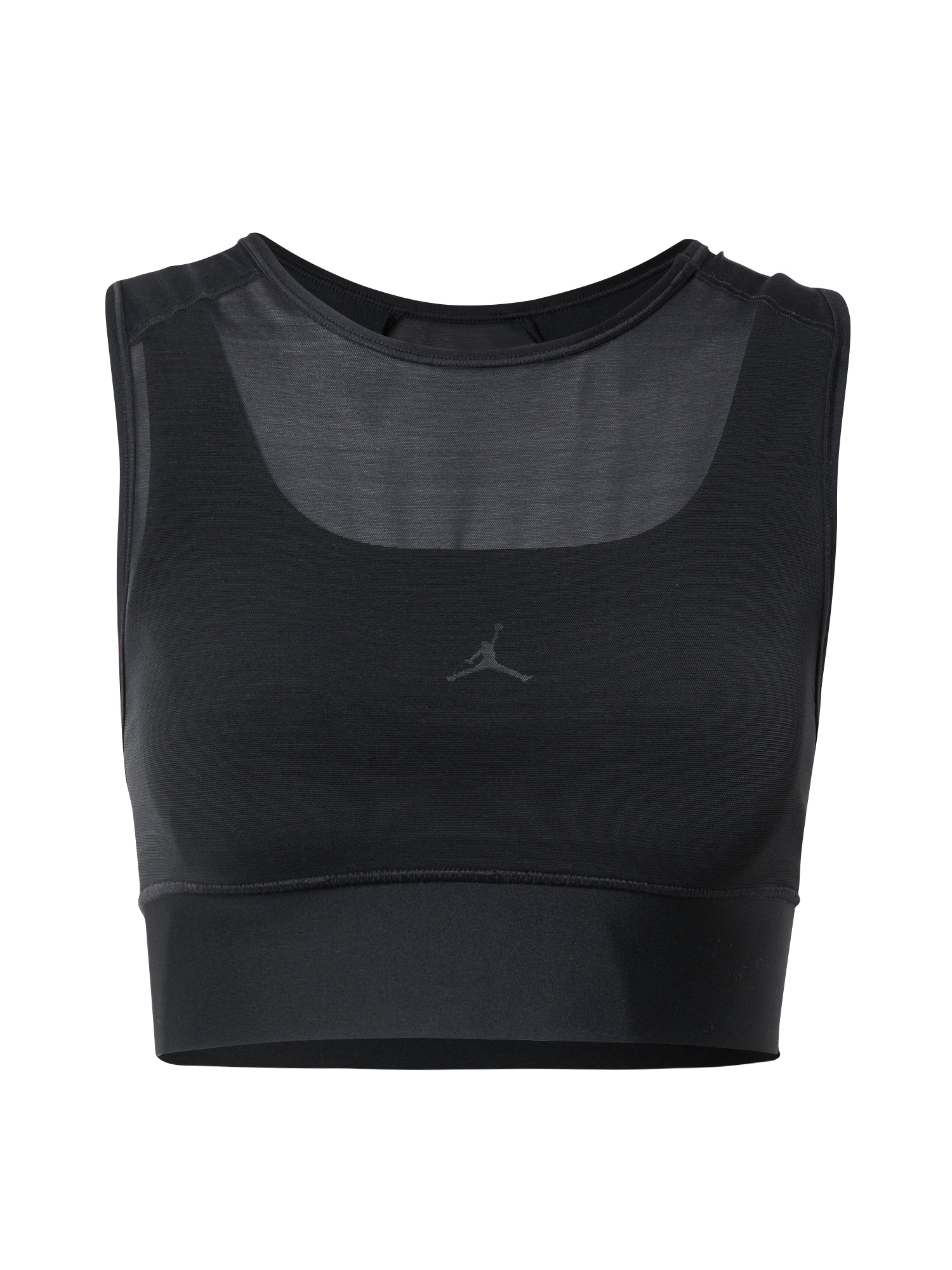 NIKE Športni nederček  temno siva / črna