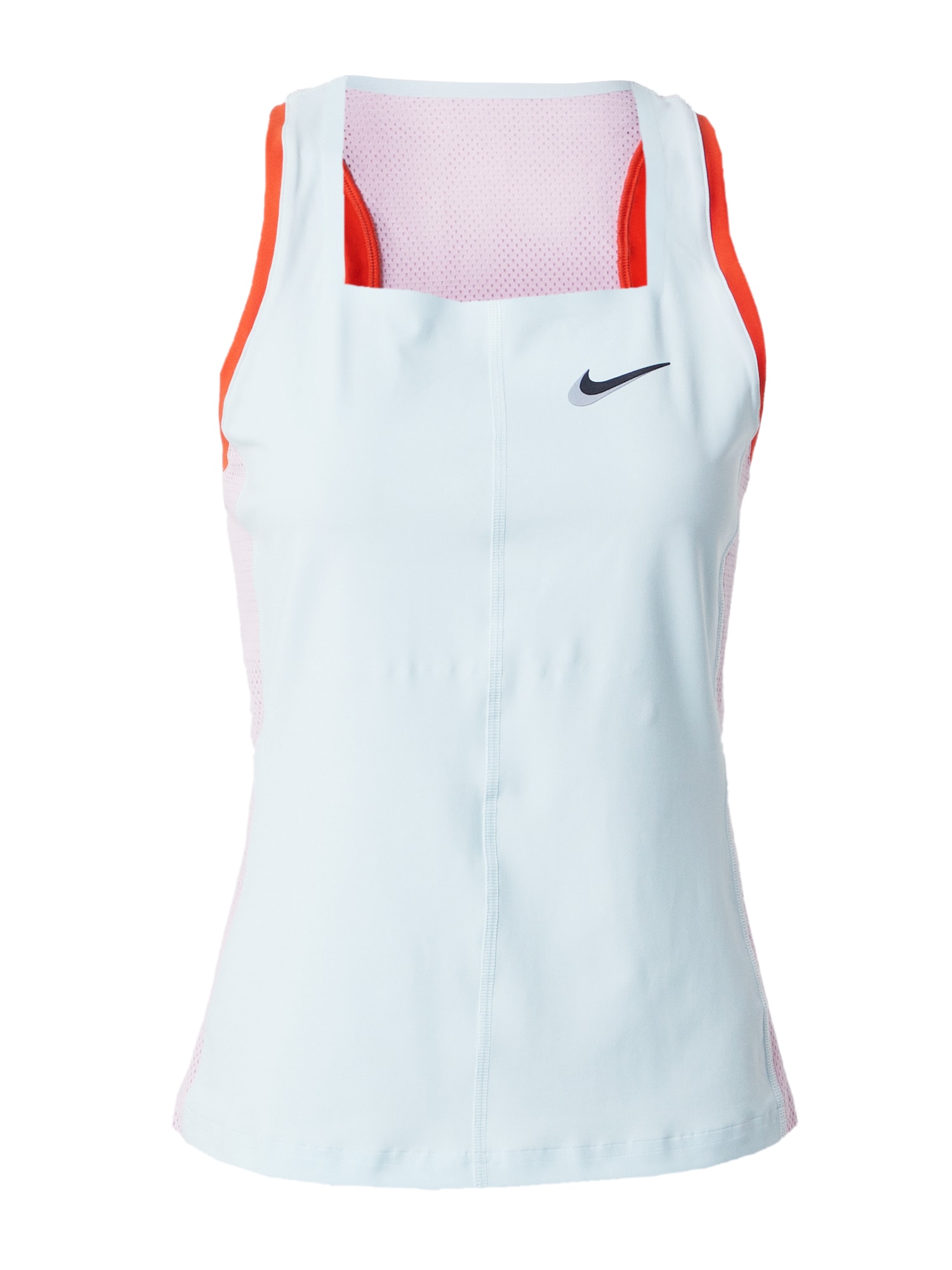 NIKE Športni top  svetlo modra / temno oranžna / svetlo roza