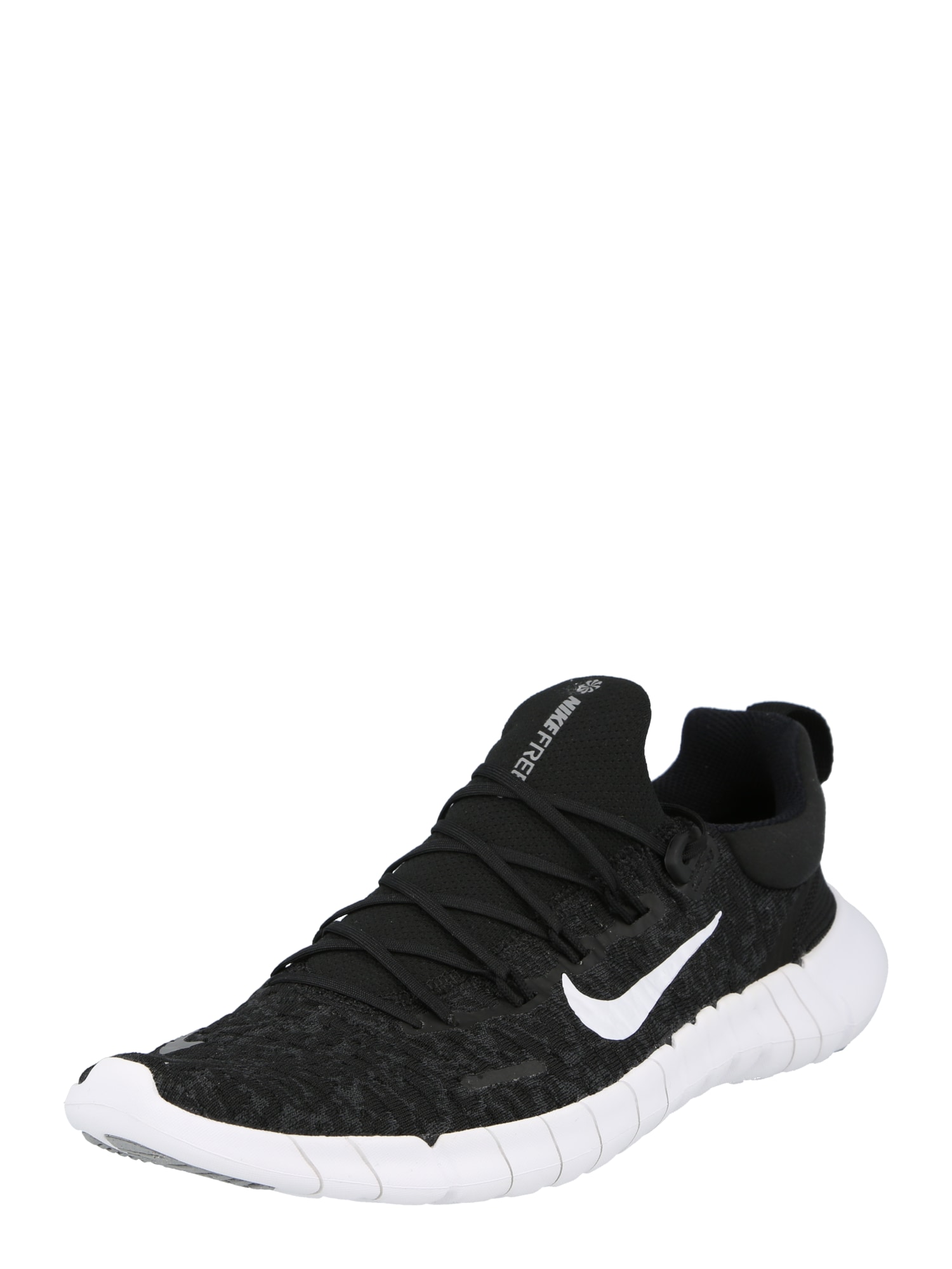 NIKE Tekaški čevelj 'Free Run 5.0'  črna / bela