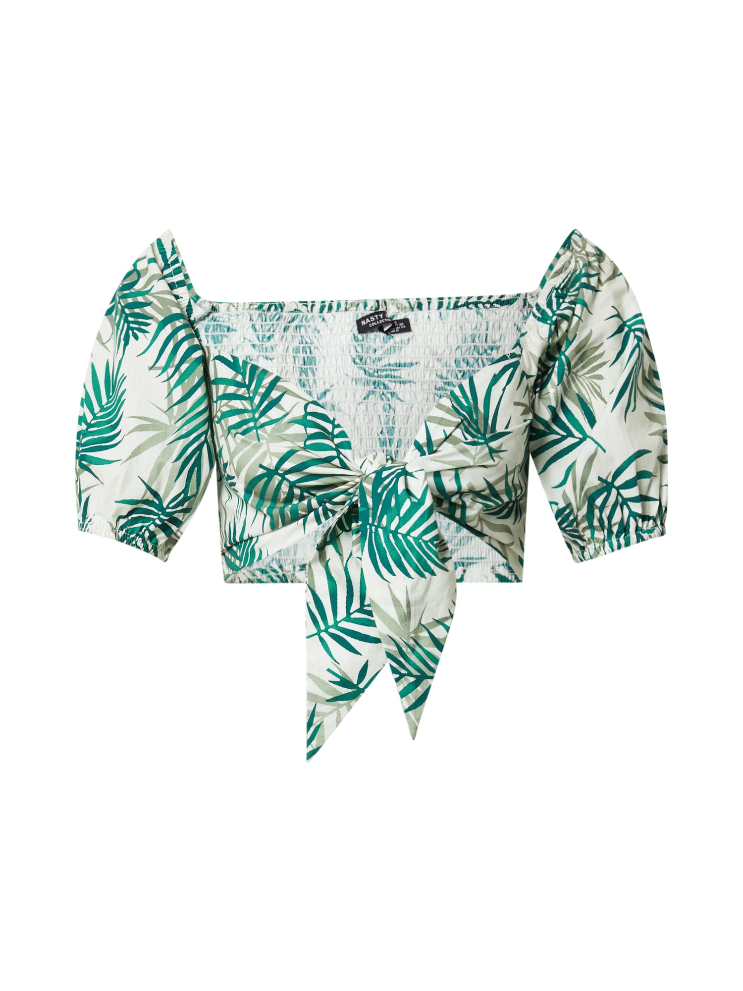 Nasty Gal Majica  zelena / meta / pastelno zelena