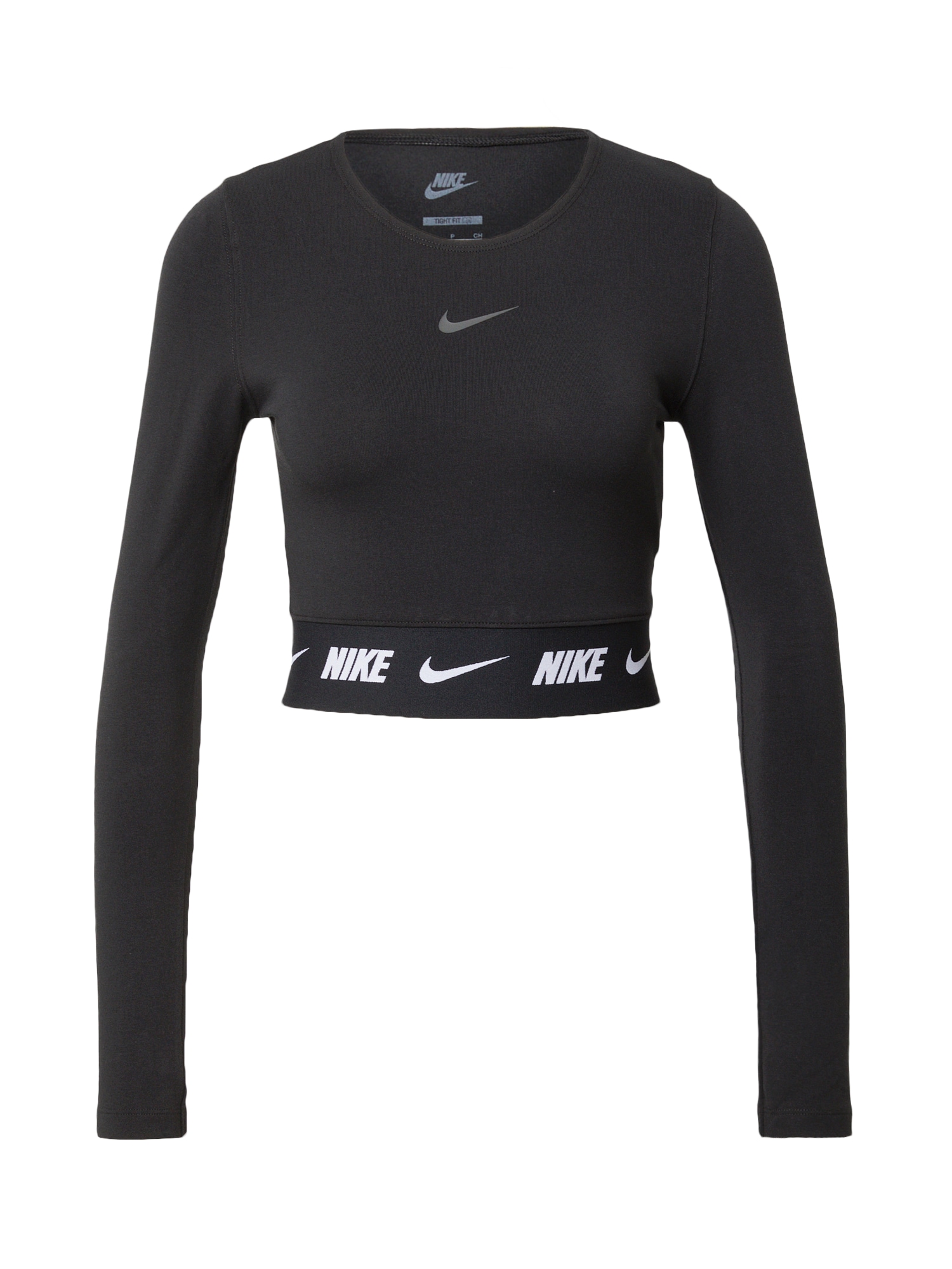 Nike Sportswear Funkcionalna majica 'EMEA'  črna / bela