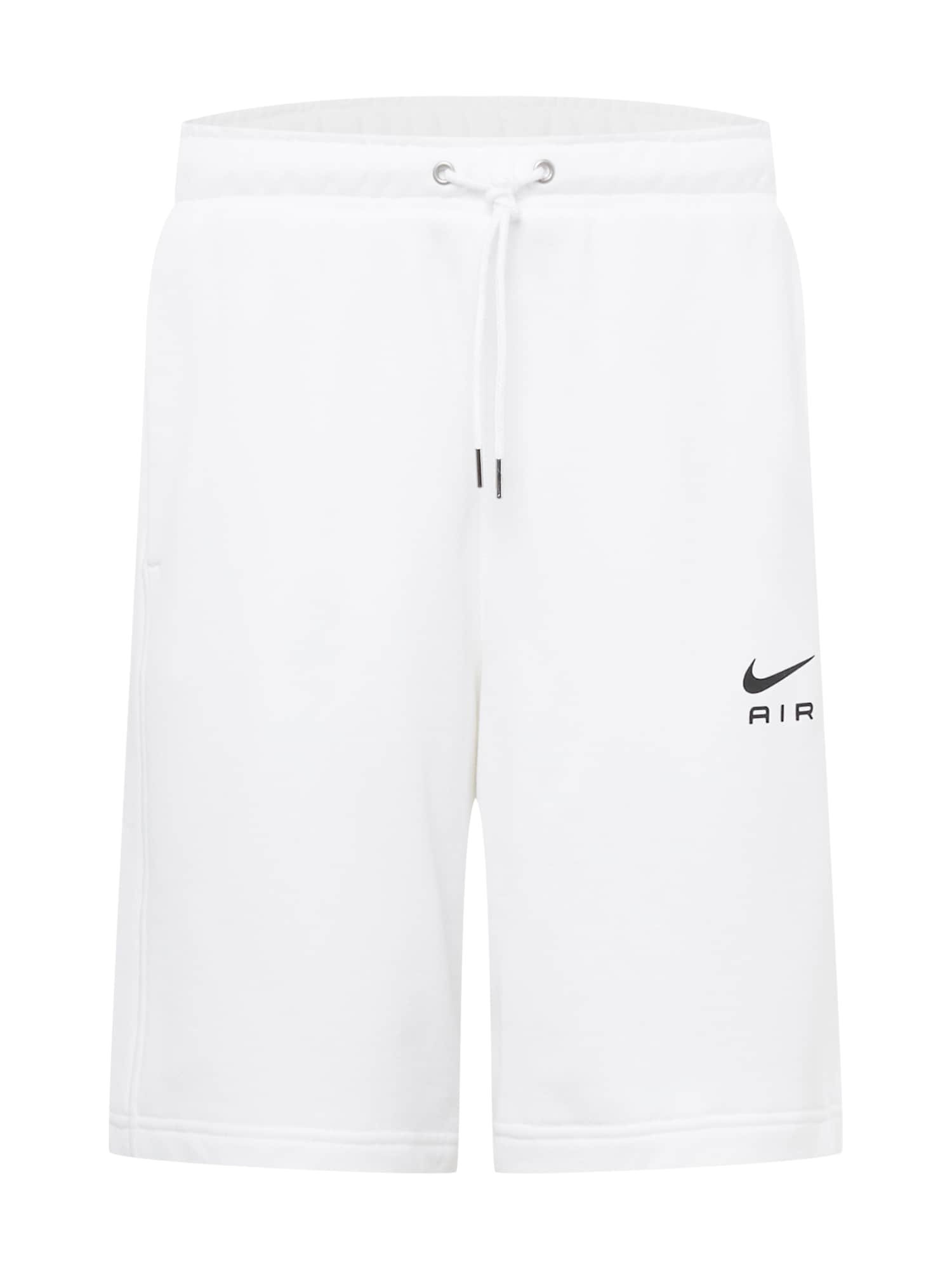 Nike Sportswear Hlače  črna / bela