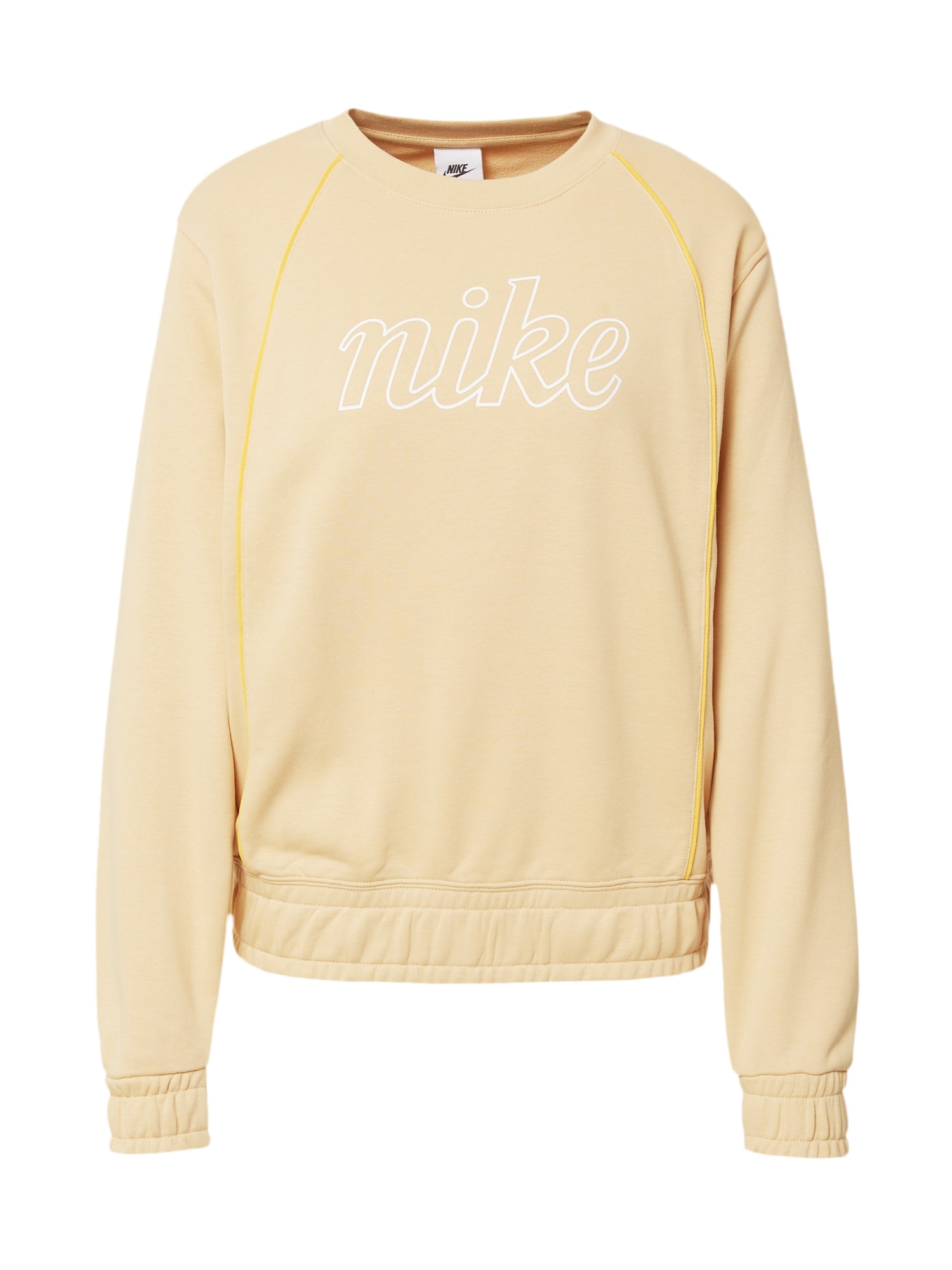 Nike Sportswear Majica  bež / rumena / bela