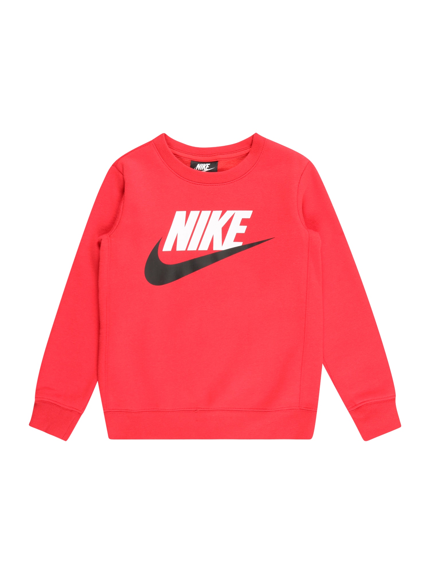Nike Sportswear Majica  neonsko oranžna / črna / bela