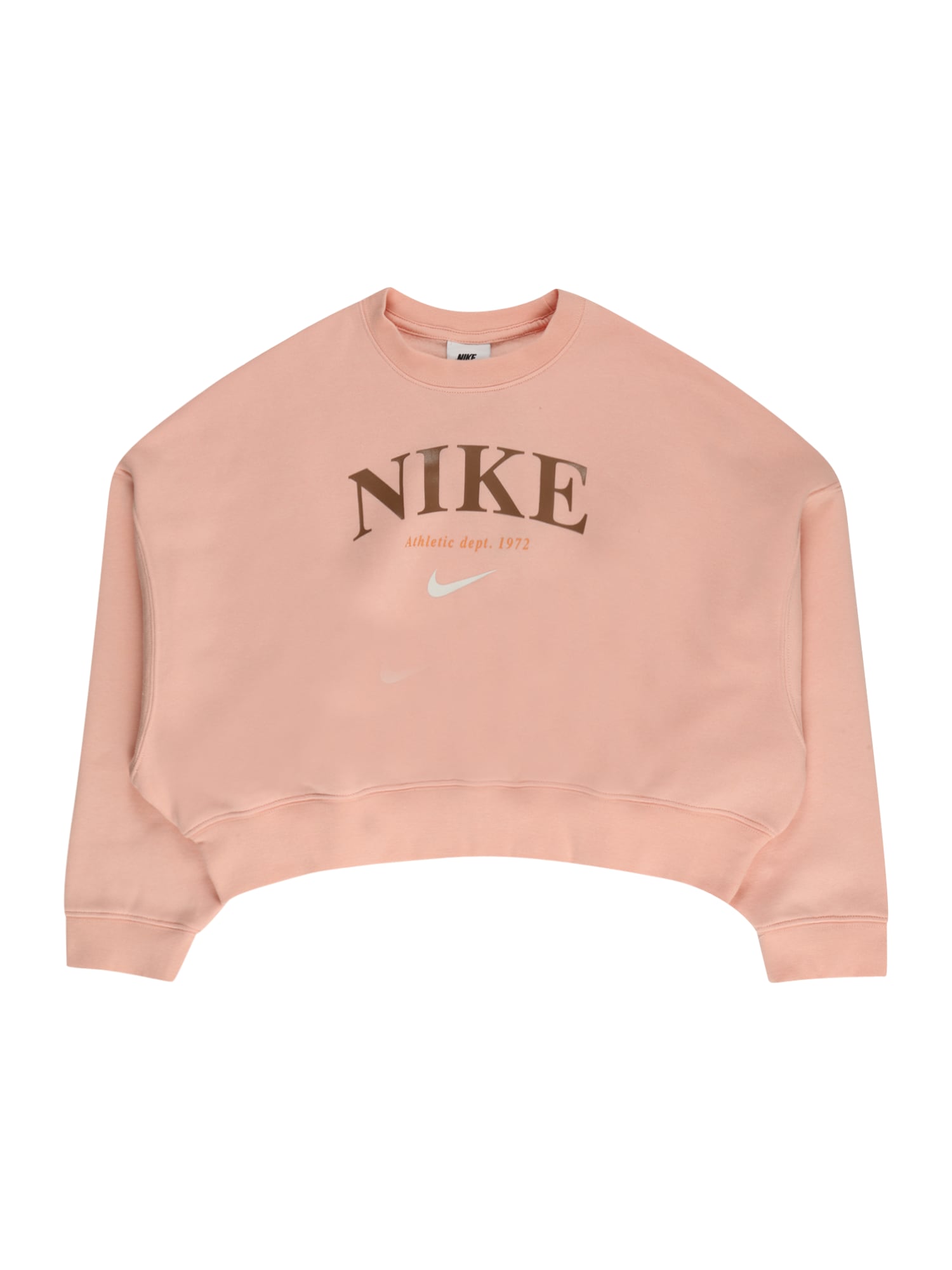 Nike Sportswear Majica  rjava / mandarina / losos