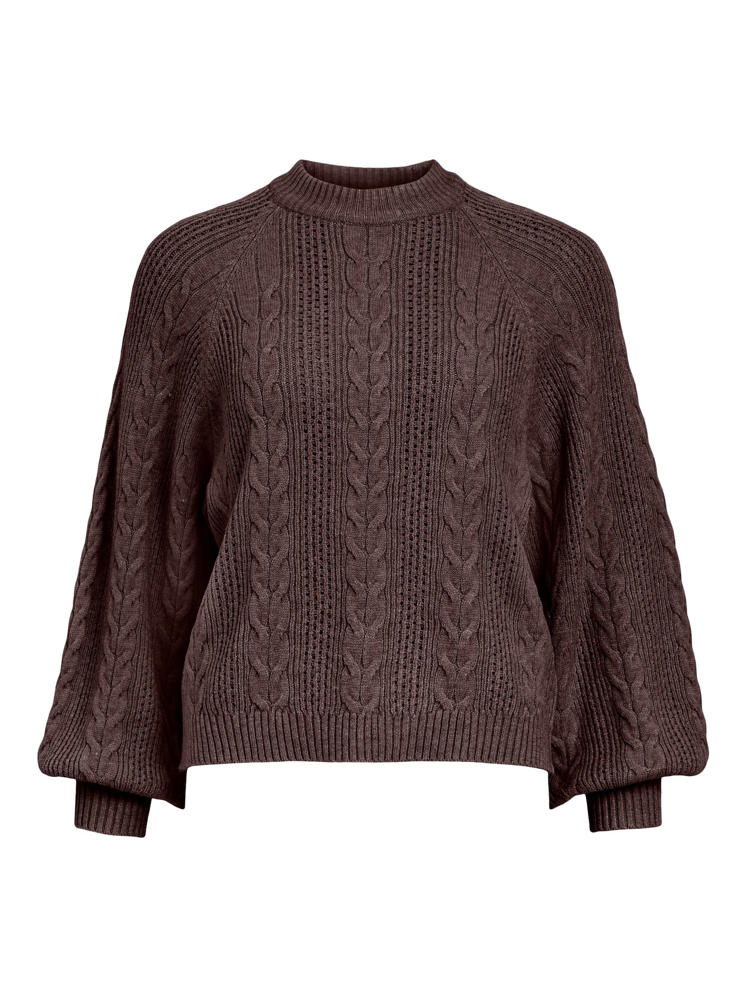 OBJECT Pulover 'ELENA'  temno rjava