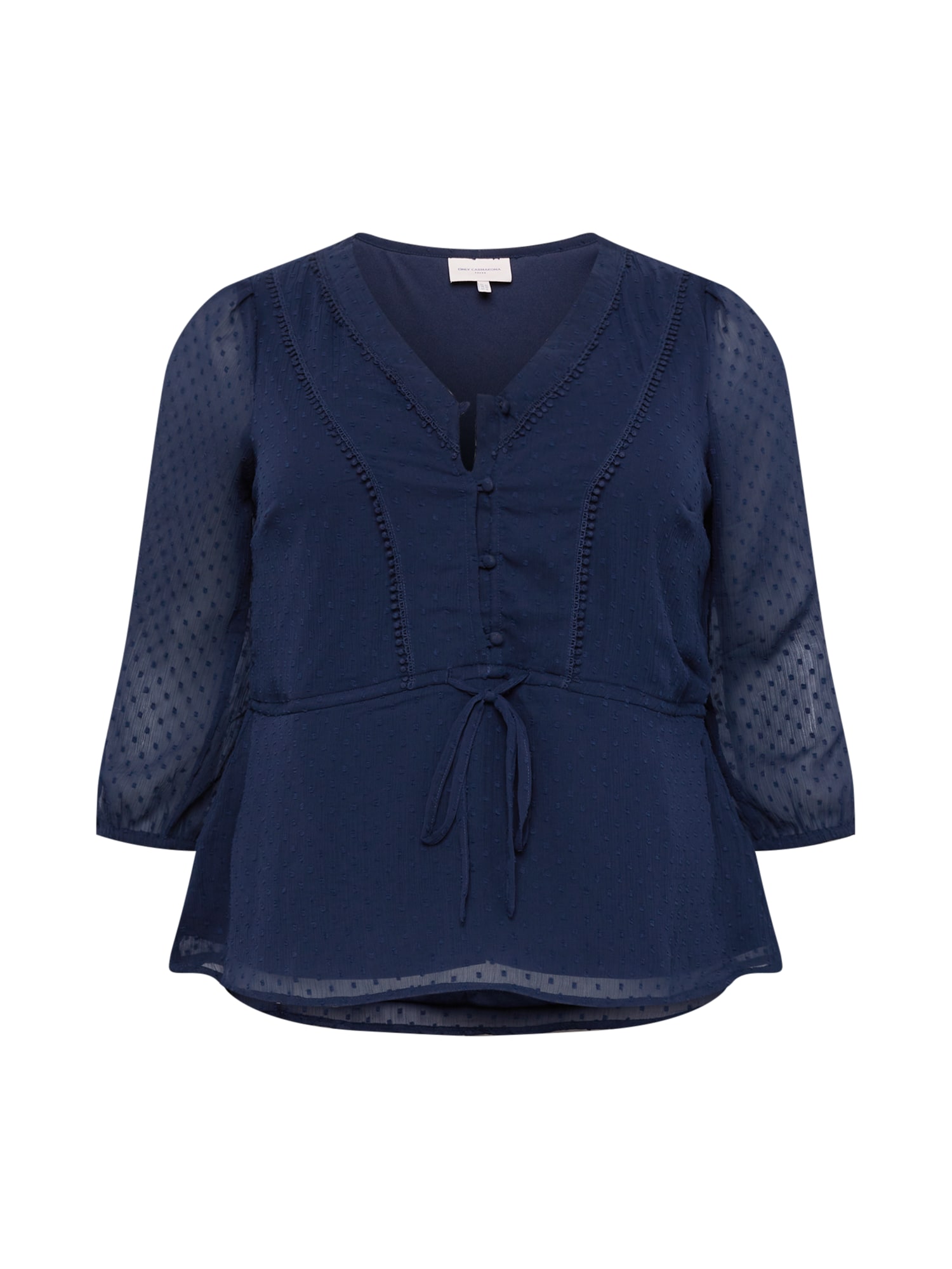 ONLY Carmakoma Bluza 'BETTINA'  temno modra