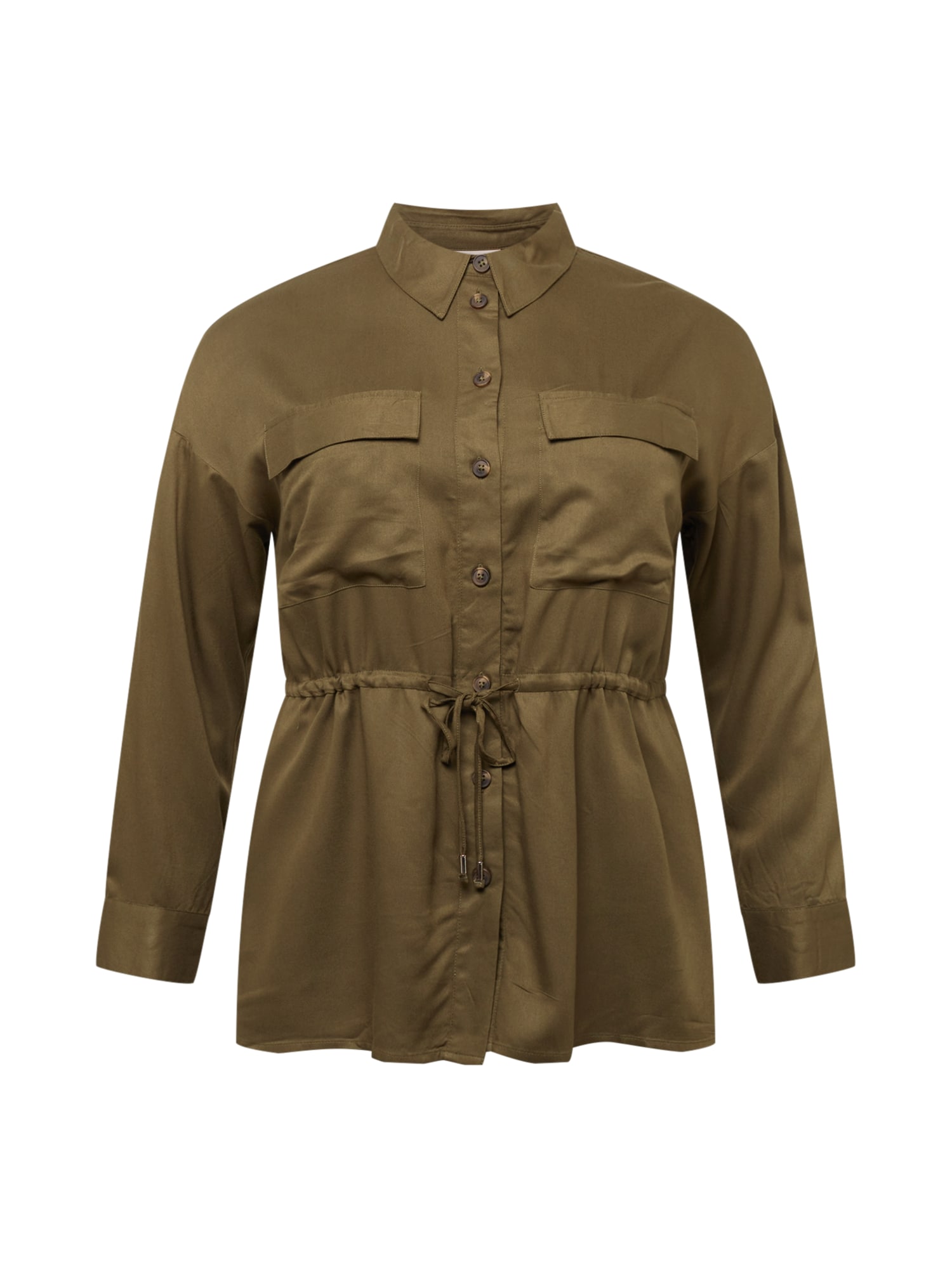 ONLY Carmakoma Bluza 'PINGA'  oliva