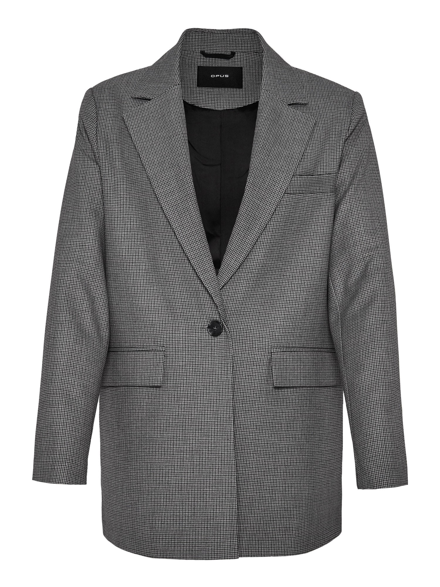 OPUS Blazer 'Jimeni'  dimno-siva / črna / bela