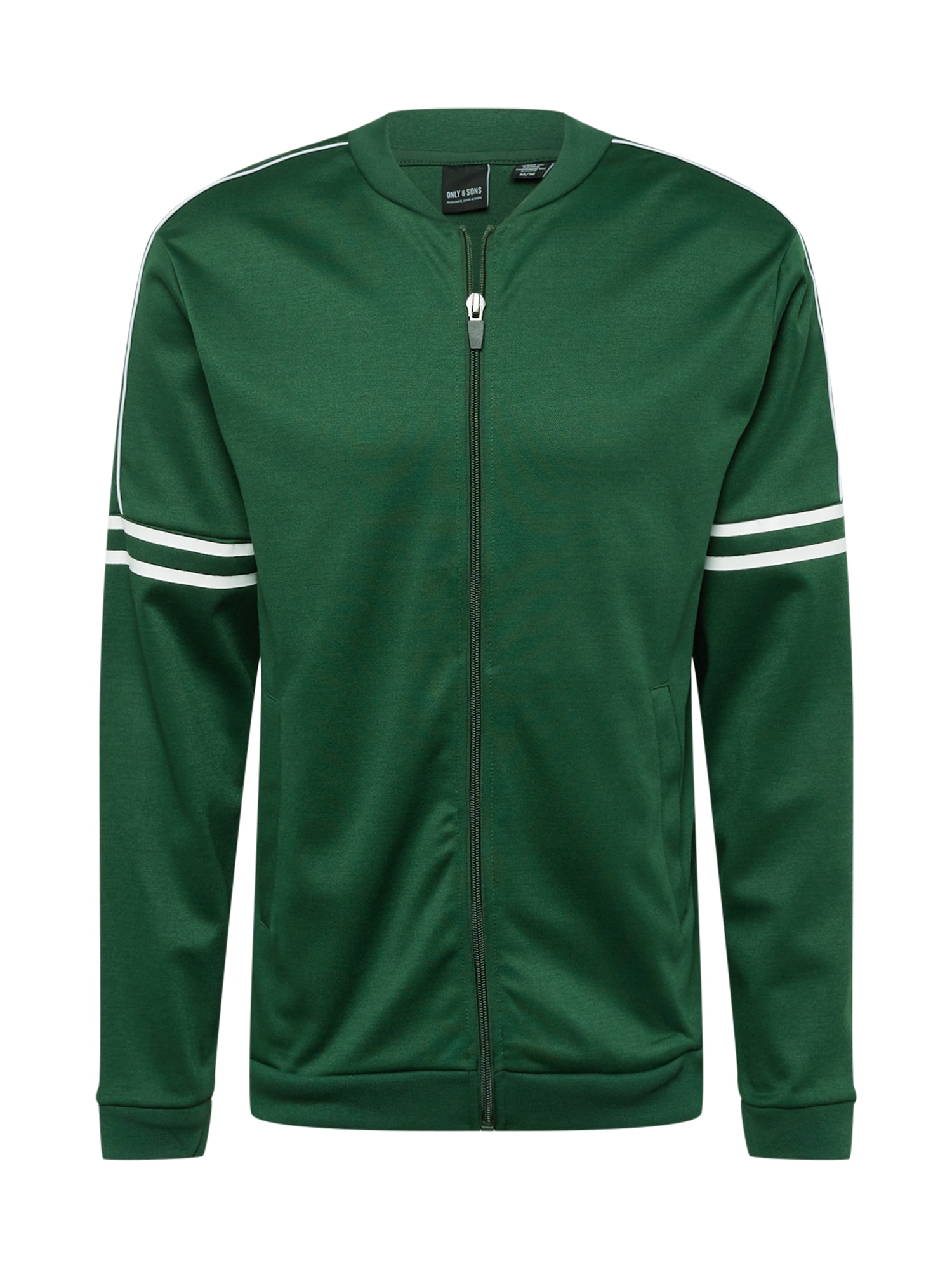 Only & Sons Jopa na zadrgo 'SQUID'  temno zelena / bela