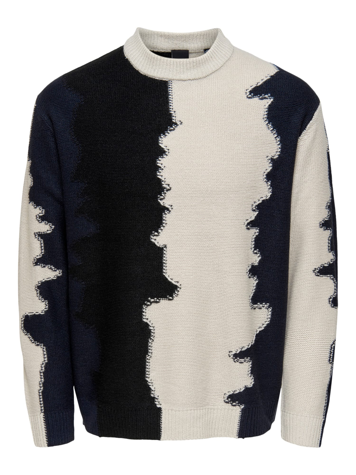 Only & Sons Pulover 'EMIR'  siva / črna