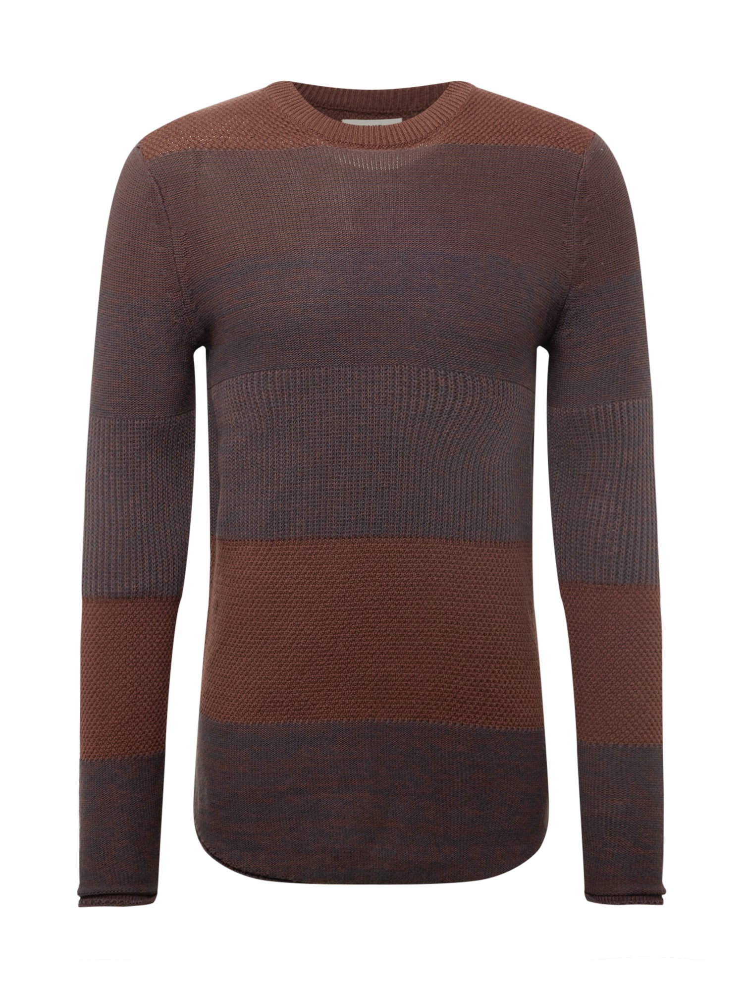 Only & Sons Pulover 'JOE'  rjava / rjasto rjava / temno rjava