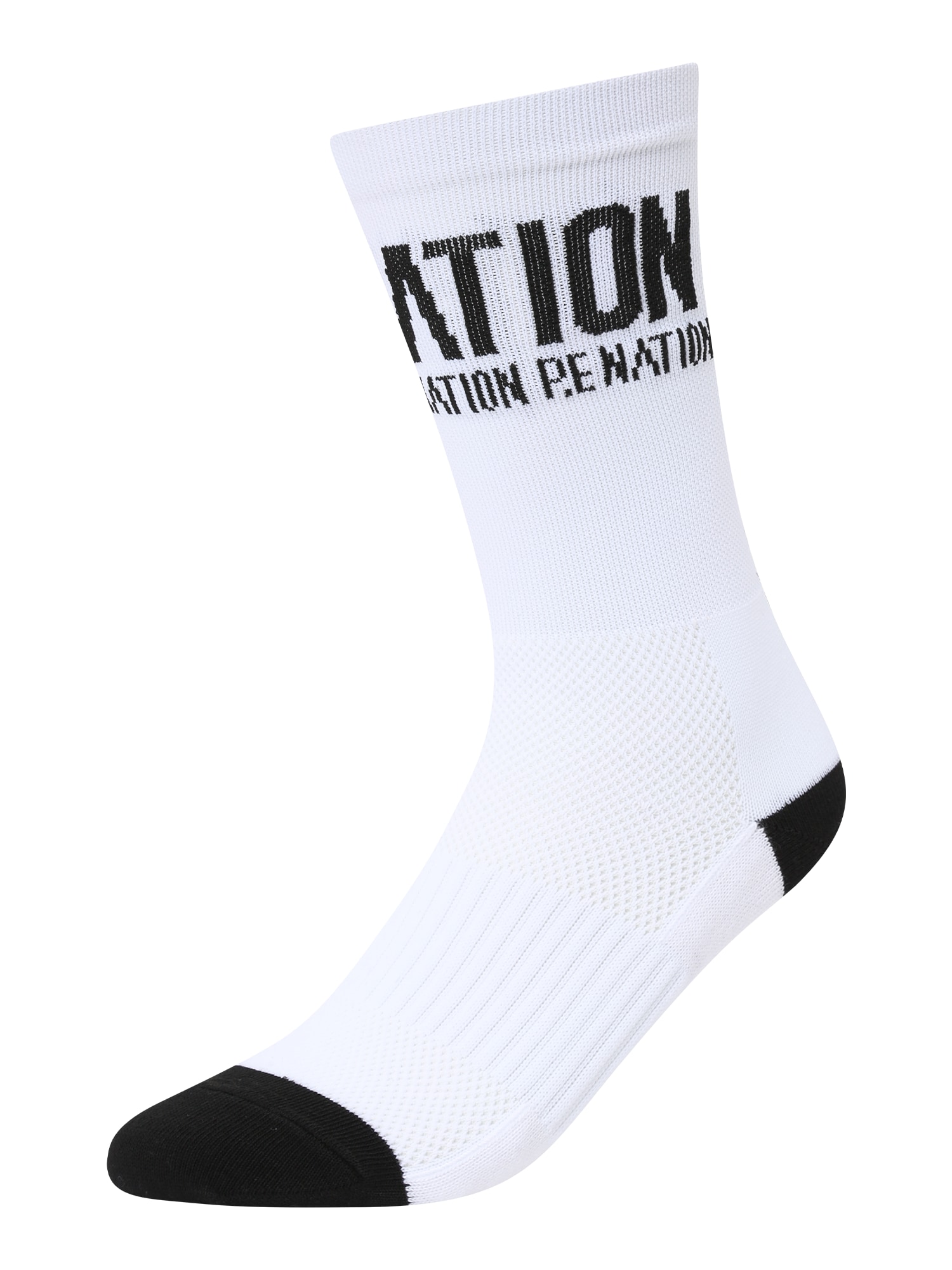 P.E Nation Športne nogavice  črna / bela