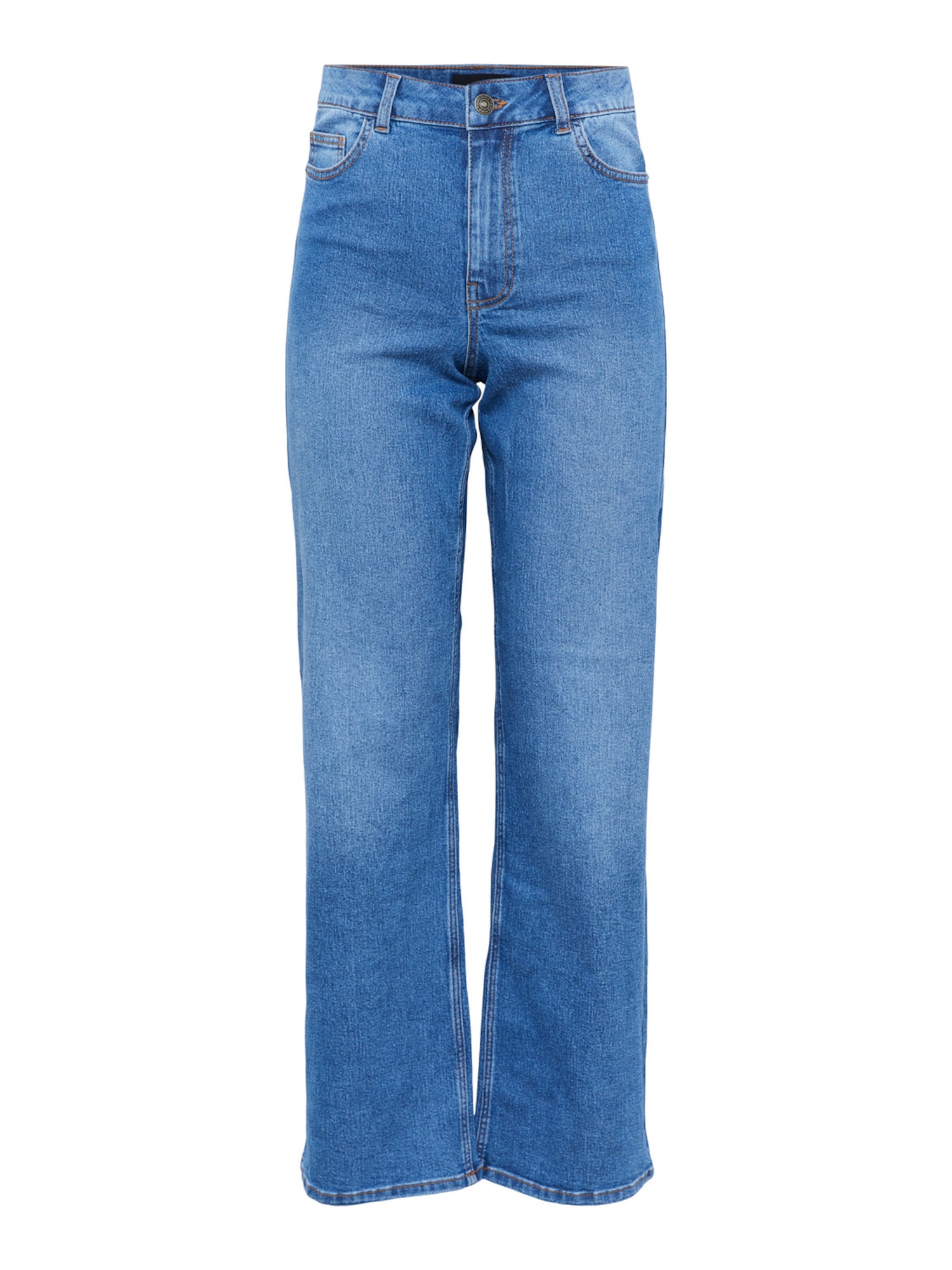 PIECES Curve Kavbojke 'PEGGY'  moder denim