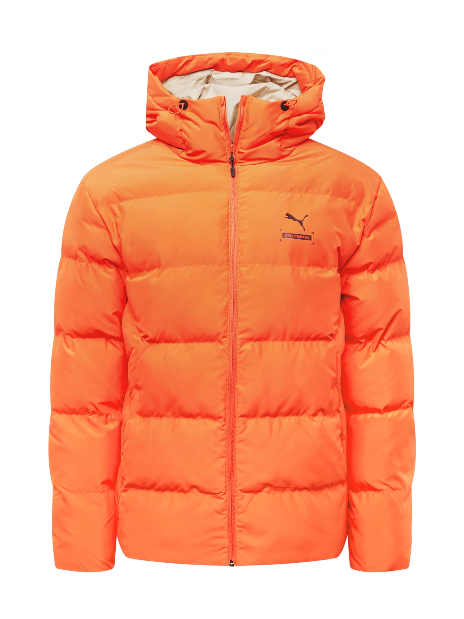 PUMA Funkcionalna jakna  temno oranžna / črna