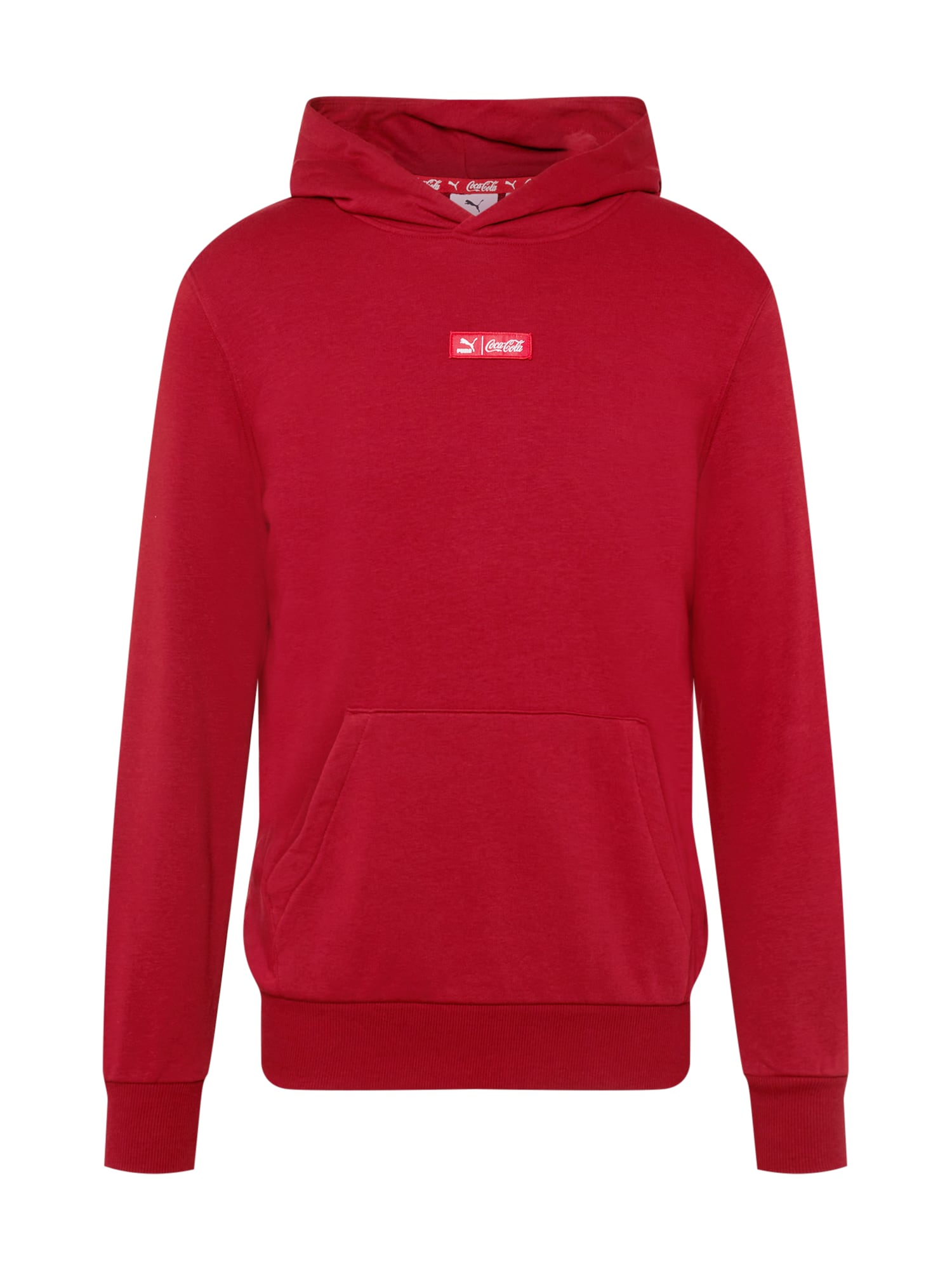 PUMA Majica  rdeča / bela