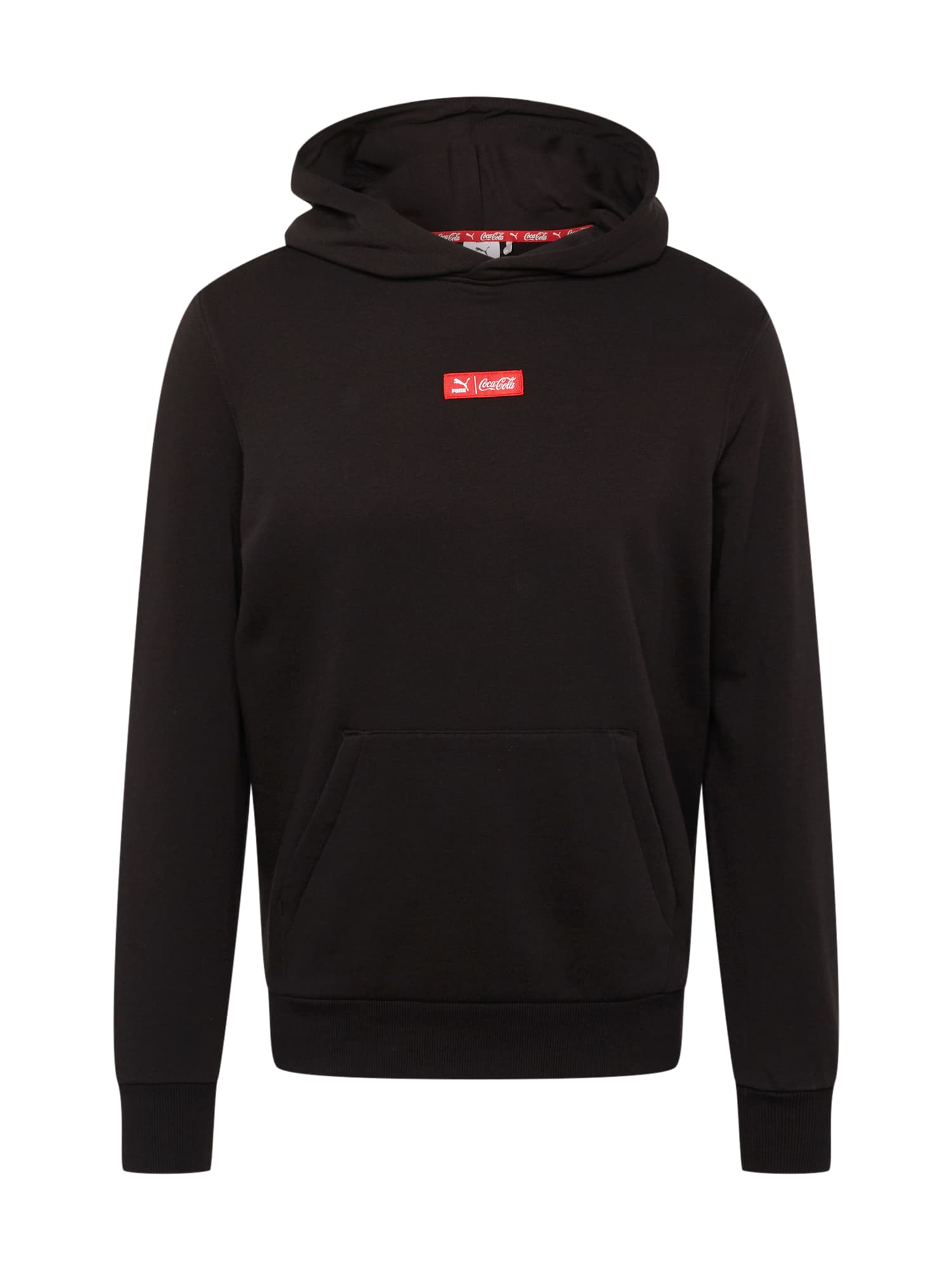 PUMA Majica  rdeča / črna / bela