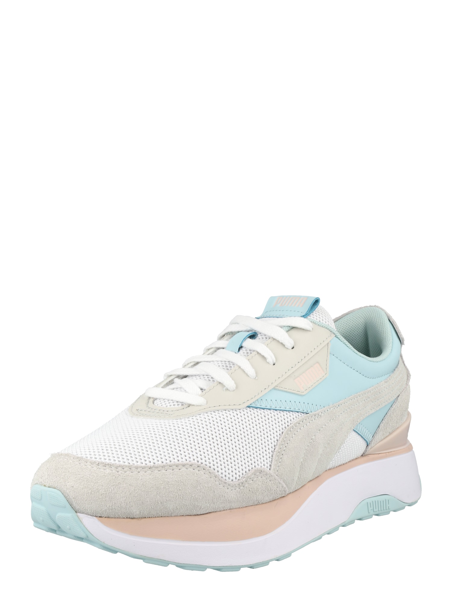PUMA Nizke superge 'Cruise Rider Candy'  svetlo bež / pastelno modra / pastelno oranžna / bela
