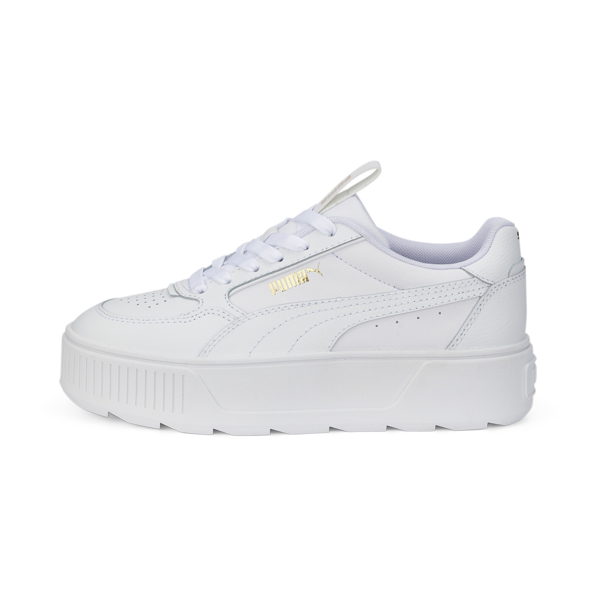PUMA Nizke superge 'Karmen'  zlata / bela