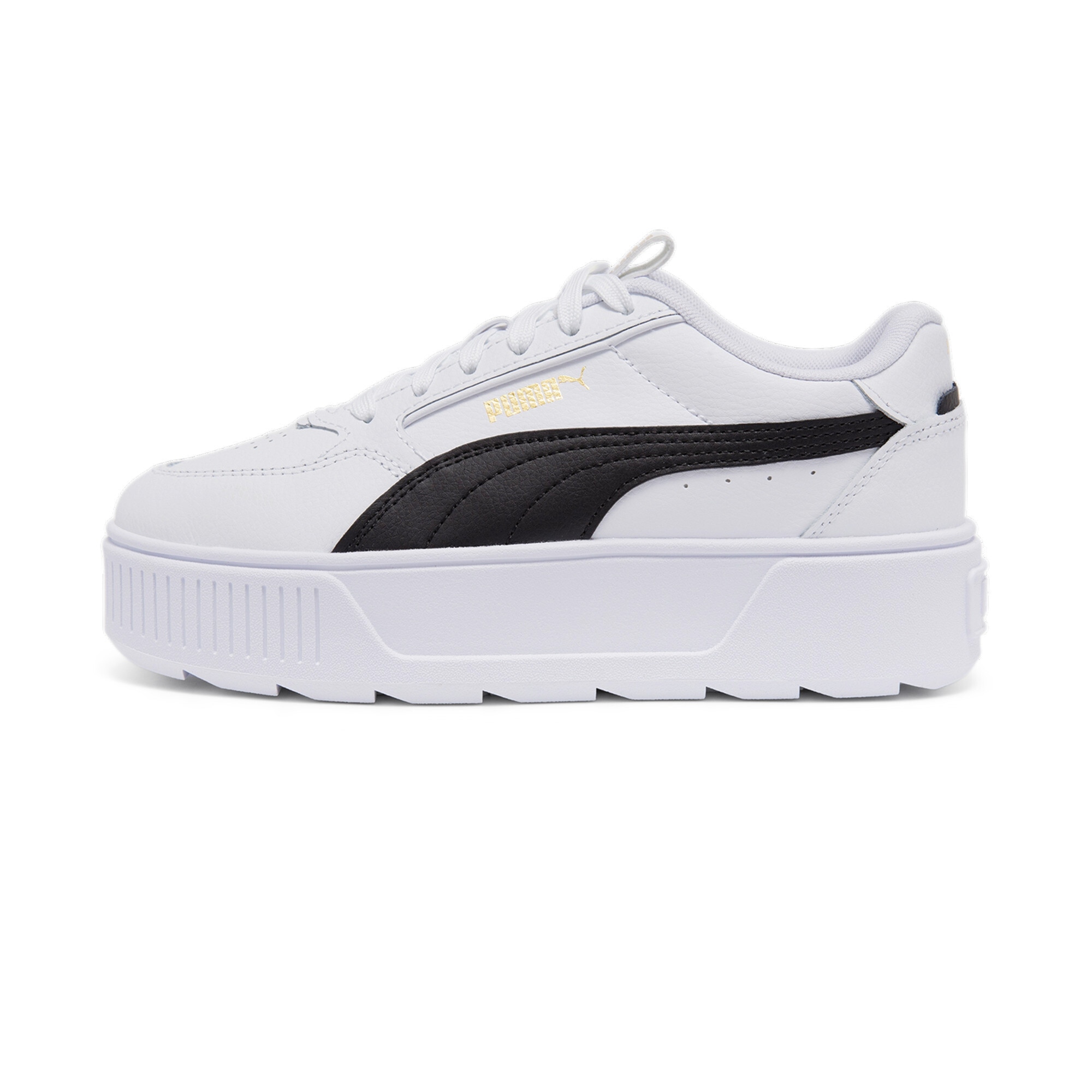PUMA Nizke superge 'Karmen'  zlata / črna / bela