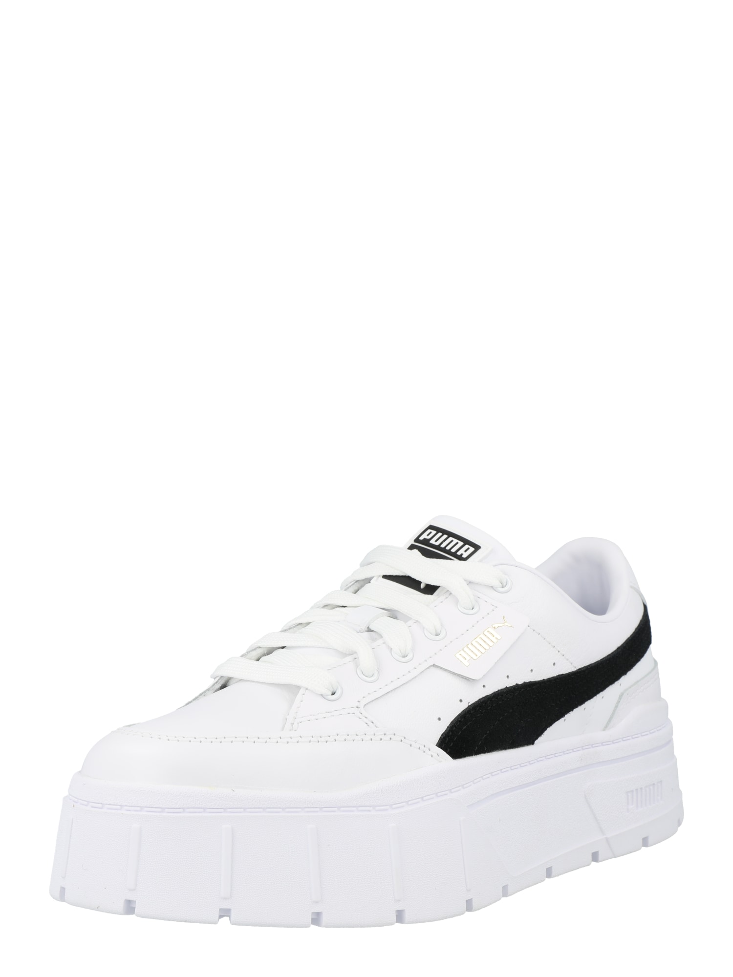PUMA Nizke superge 'Mayze Stack'  črna / off-bela