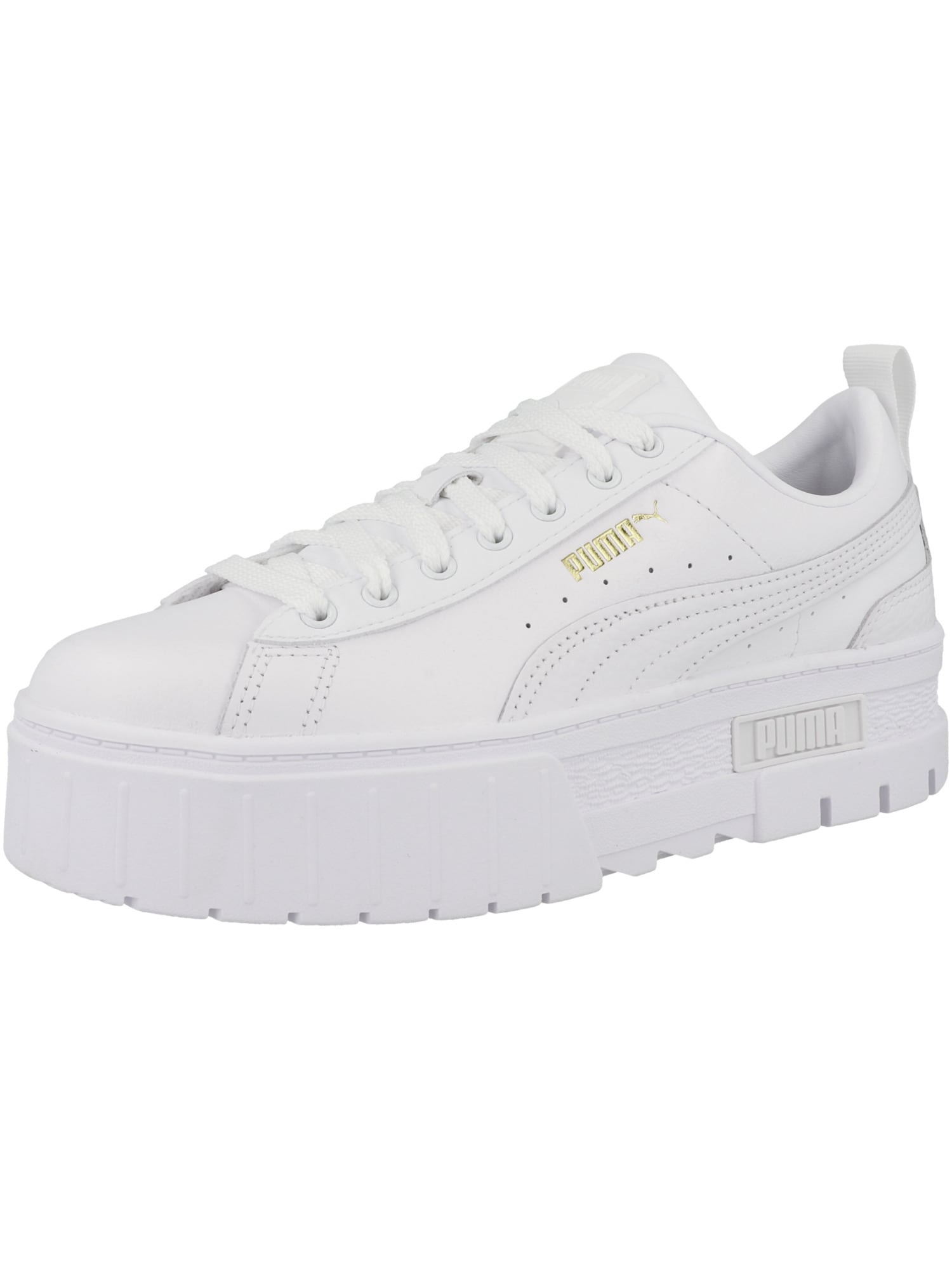 PUMA Nizke superge 'Mayze'  zlata / bela