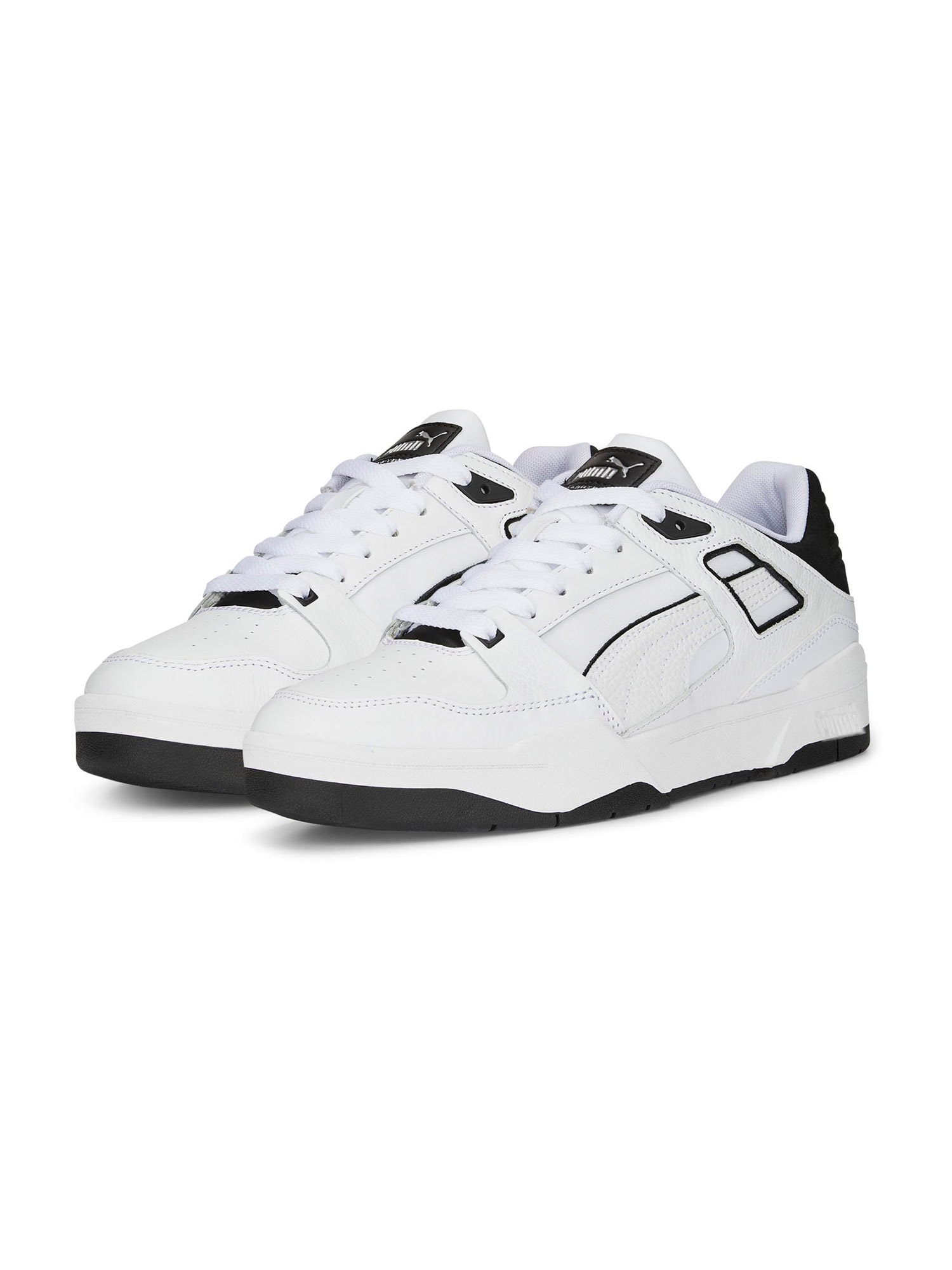 PUMA Nizke superge 'Slipstream'  črna / bela
