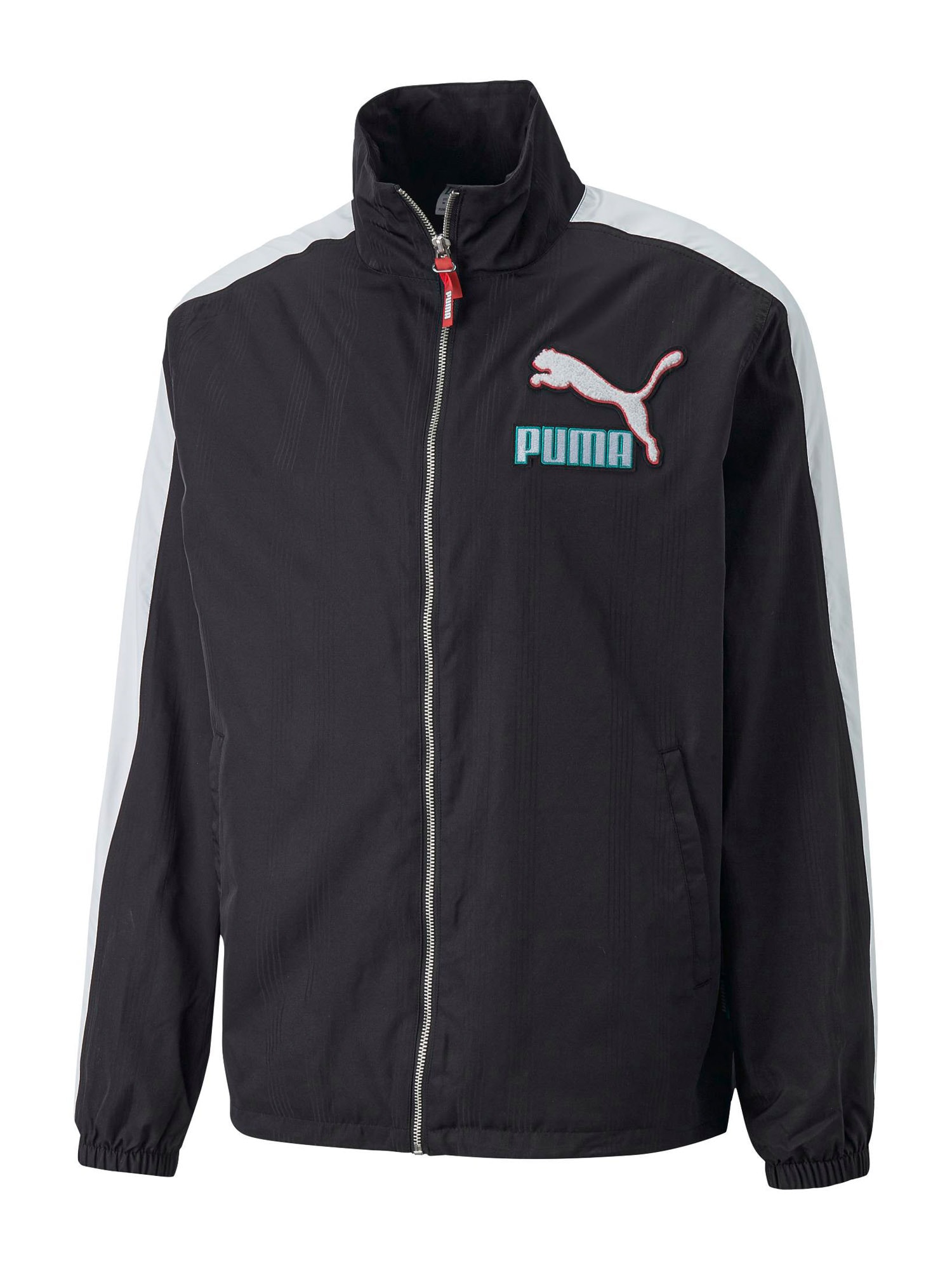 PUMA Prehodna jakna 'Fandom'  modra / rdeča / črna / bela