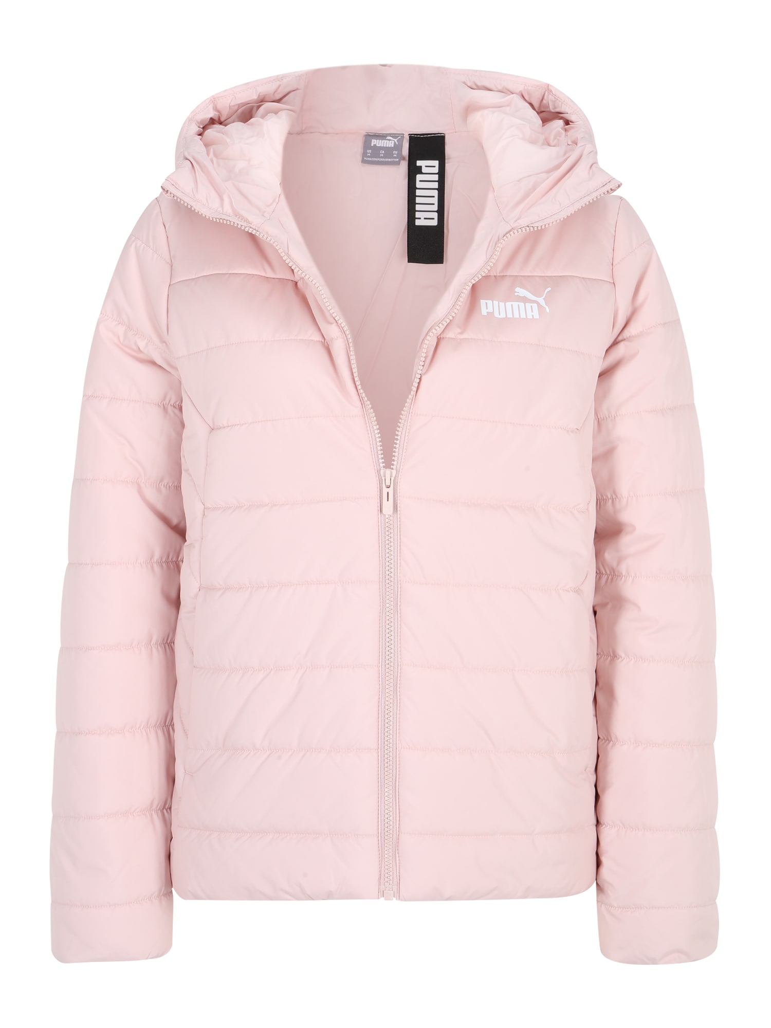 PUMA Športna jakna  pastelno roza / bela